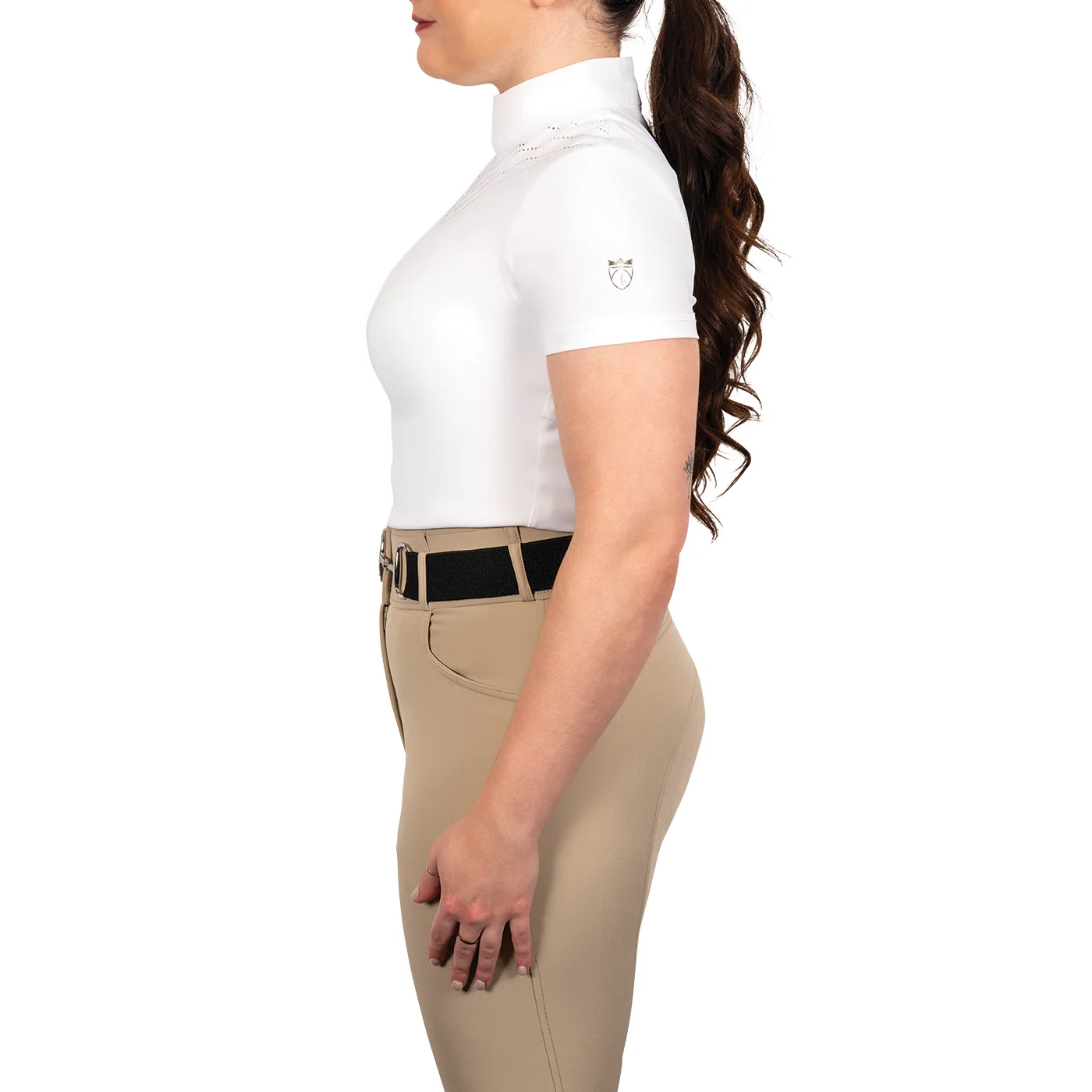 Elation Platinum Ornella Short Sleeve Show Shirt - Image 2