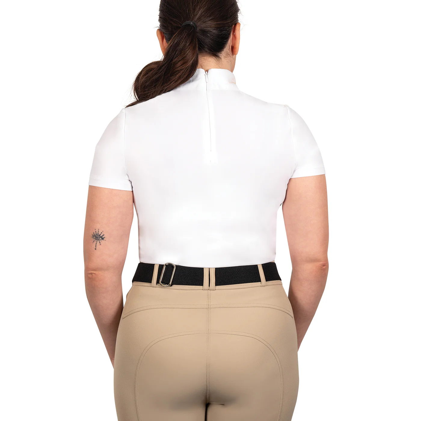 Elation Platinum Ornella Short Sleeve Show Shirt - Image 3