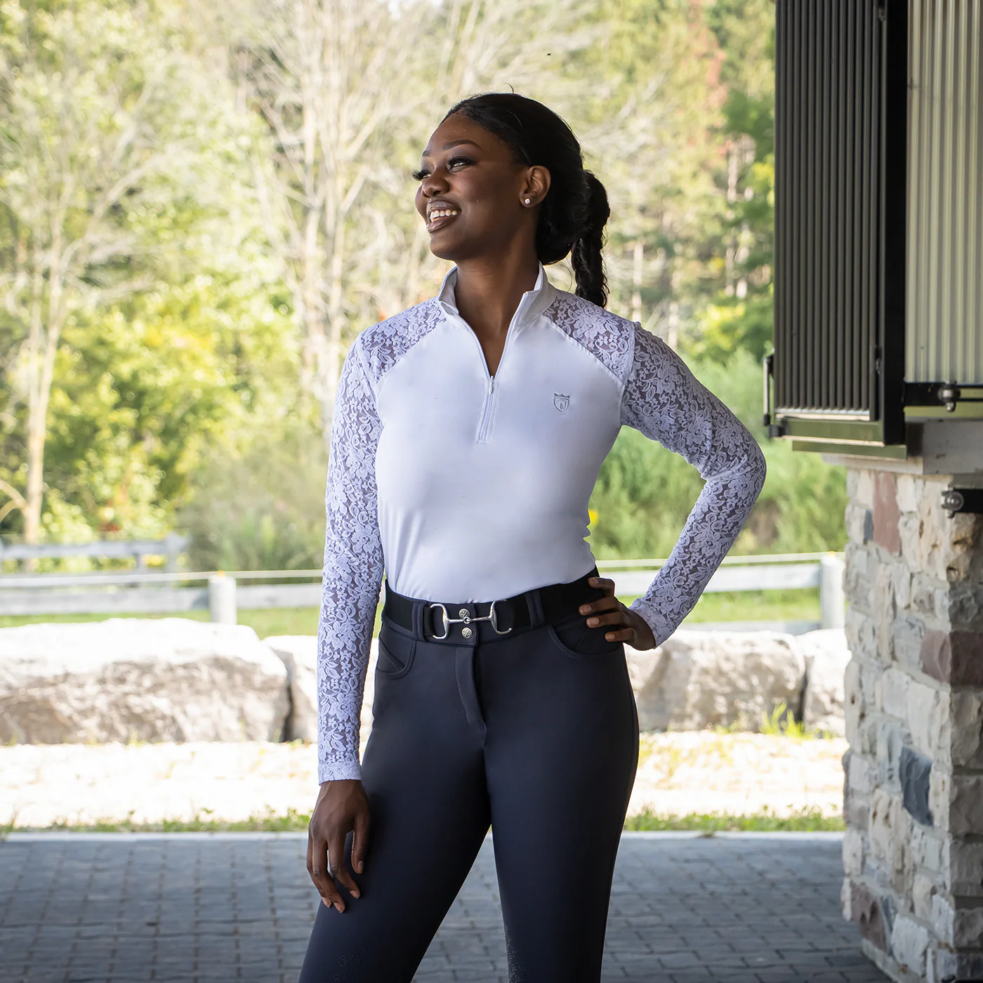 Elation Platinum Turin Long Sleeve Show Shirt - Image 9