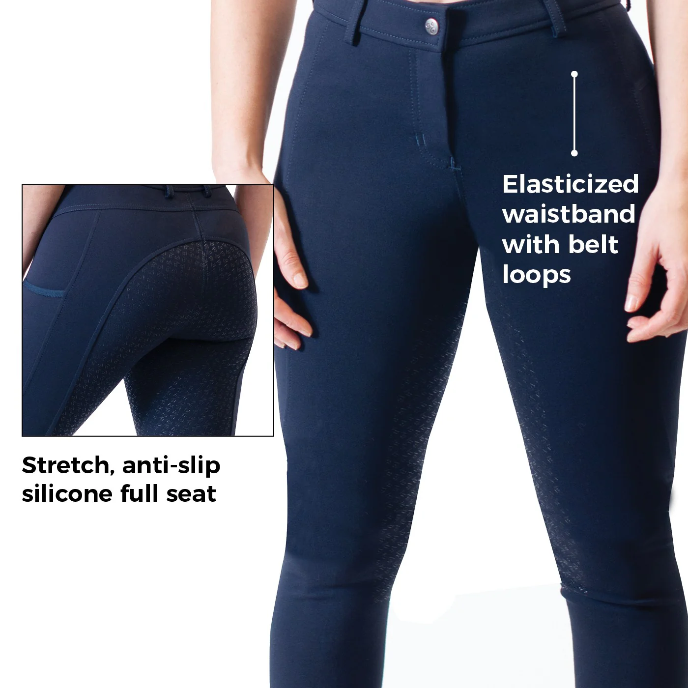 Elation Red Label Sport Full Seat Breech - Image 3