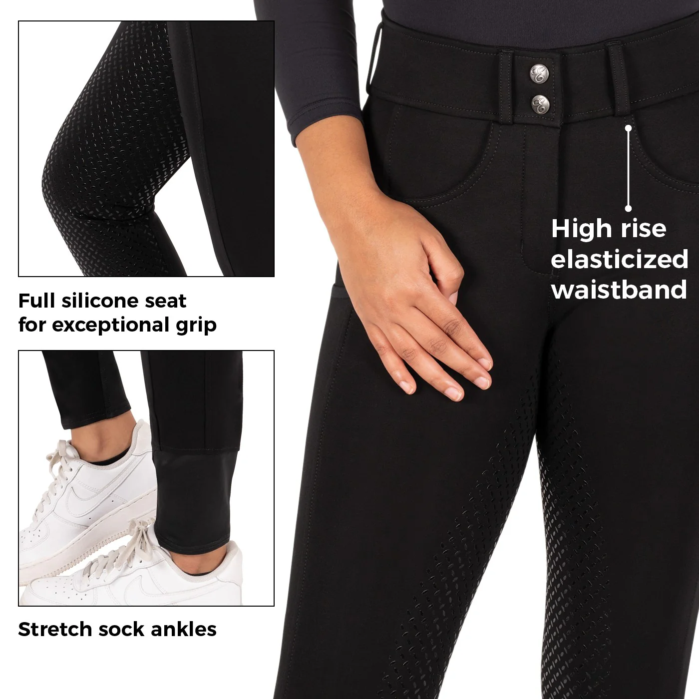 Elation Red Label Sport High Rise Full Seat Breech - Image 17