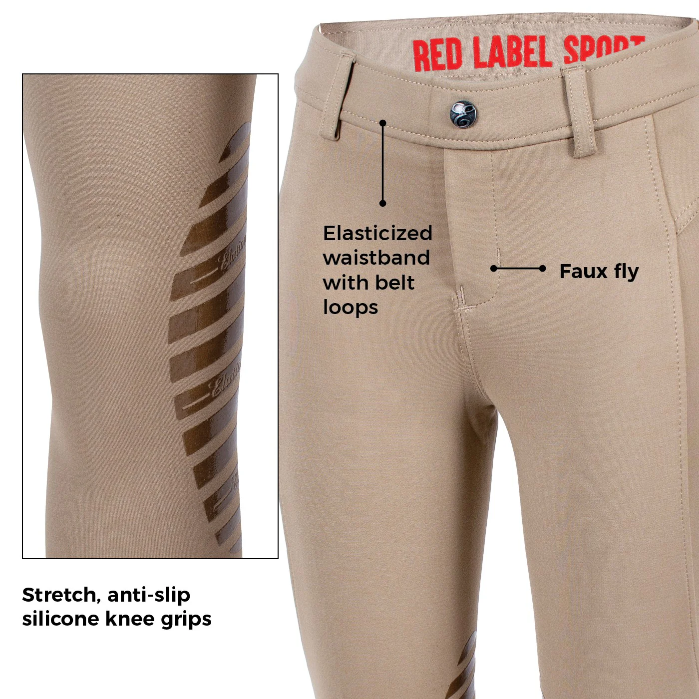 Elation Red Label Sport Pull-On Breech - Kids' - Image 51