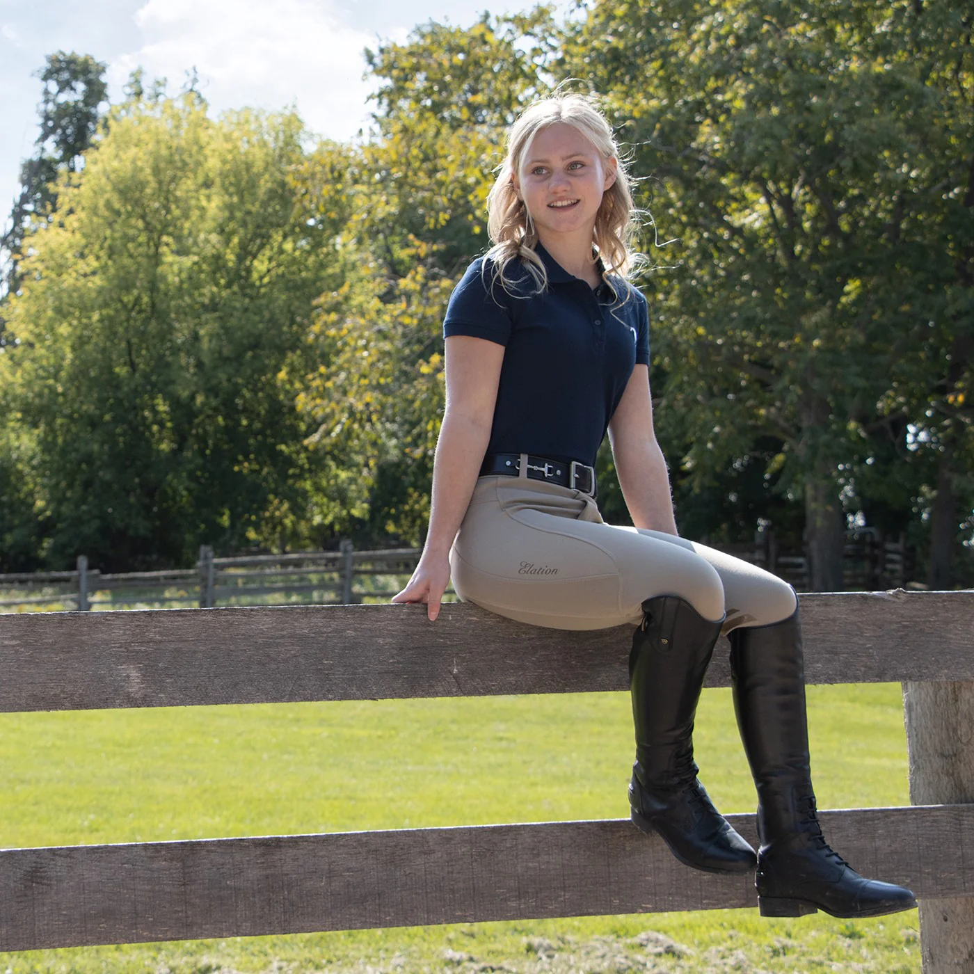 Elation Red Label Sport Pull-On Breech - Kids' - Image 58