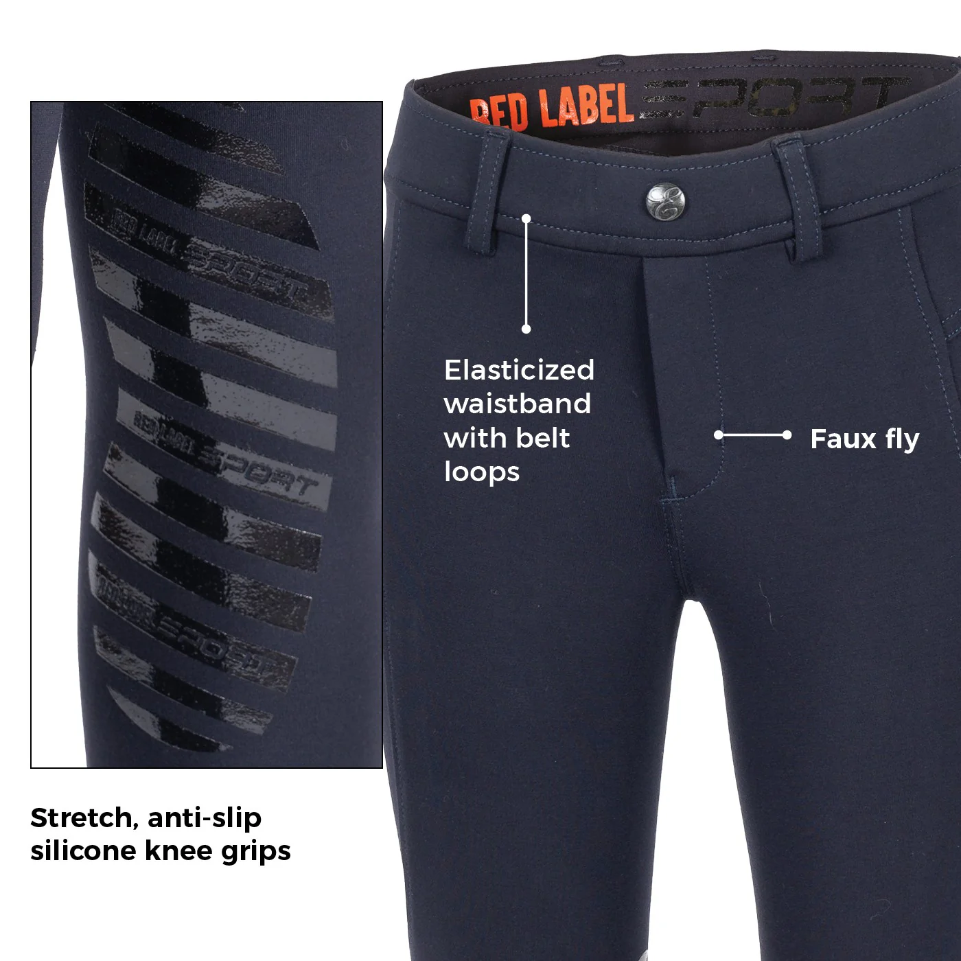 Elation Red Label Sport Pull-On Breech - Kids' - Image 7
