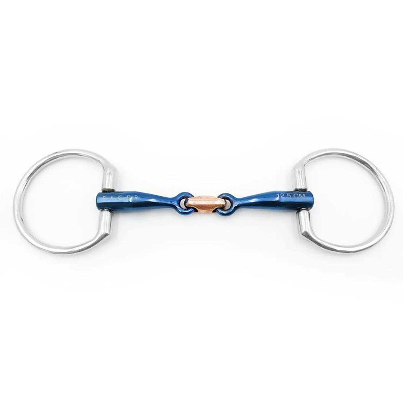 Fager Oscar Titanium Double-Jointed Eggbutt Bit