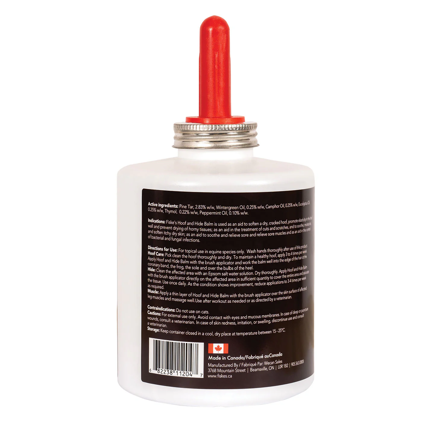 Fiske's Hoof & Hide Balm W/ Brush 1 L - Image 4