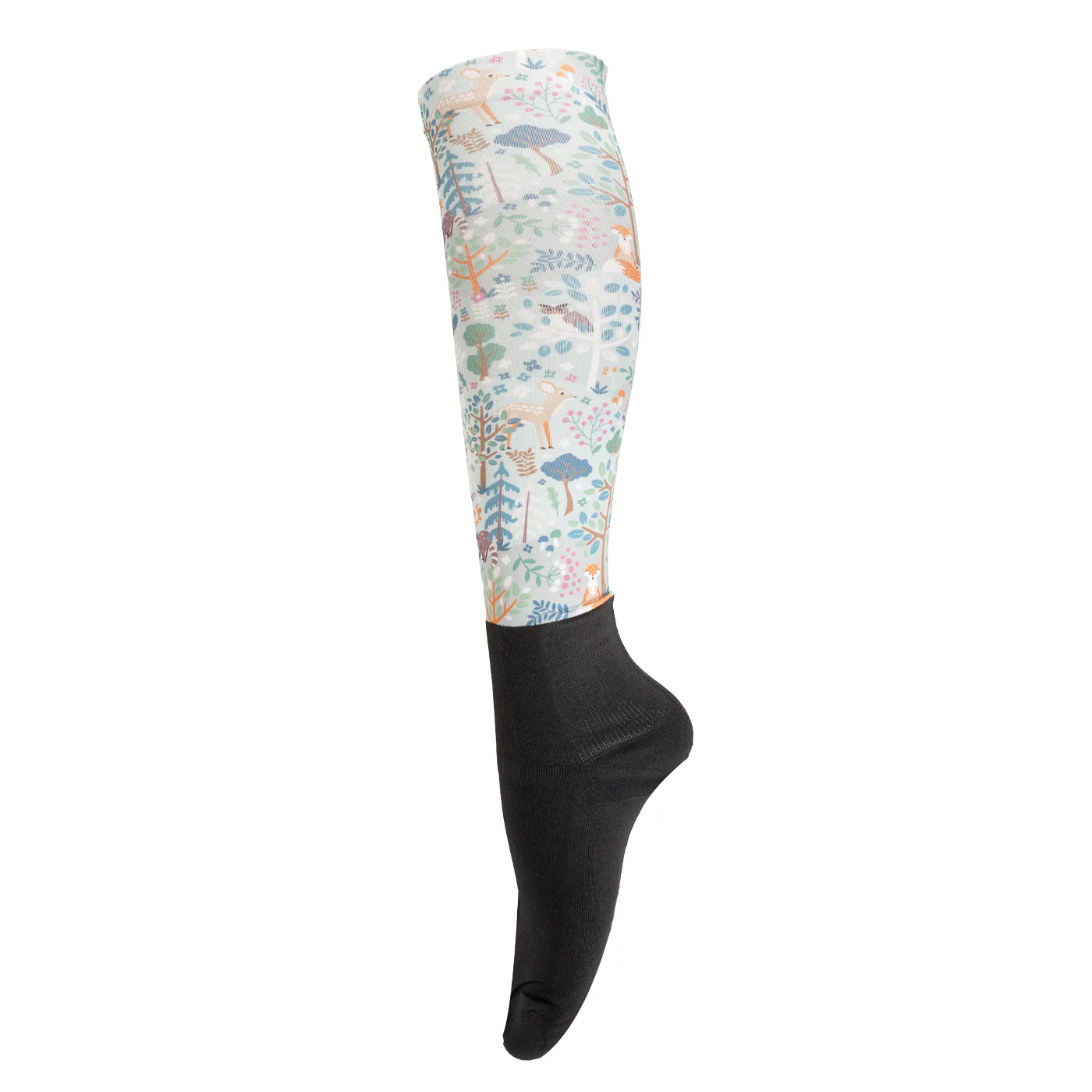 Four White Socks Sage Woodland Boot Socks