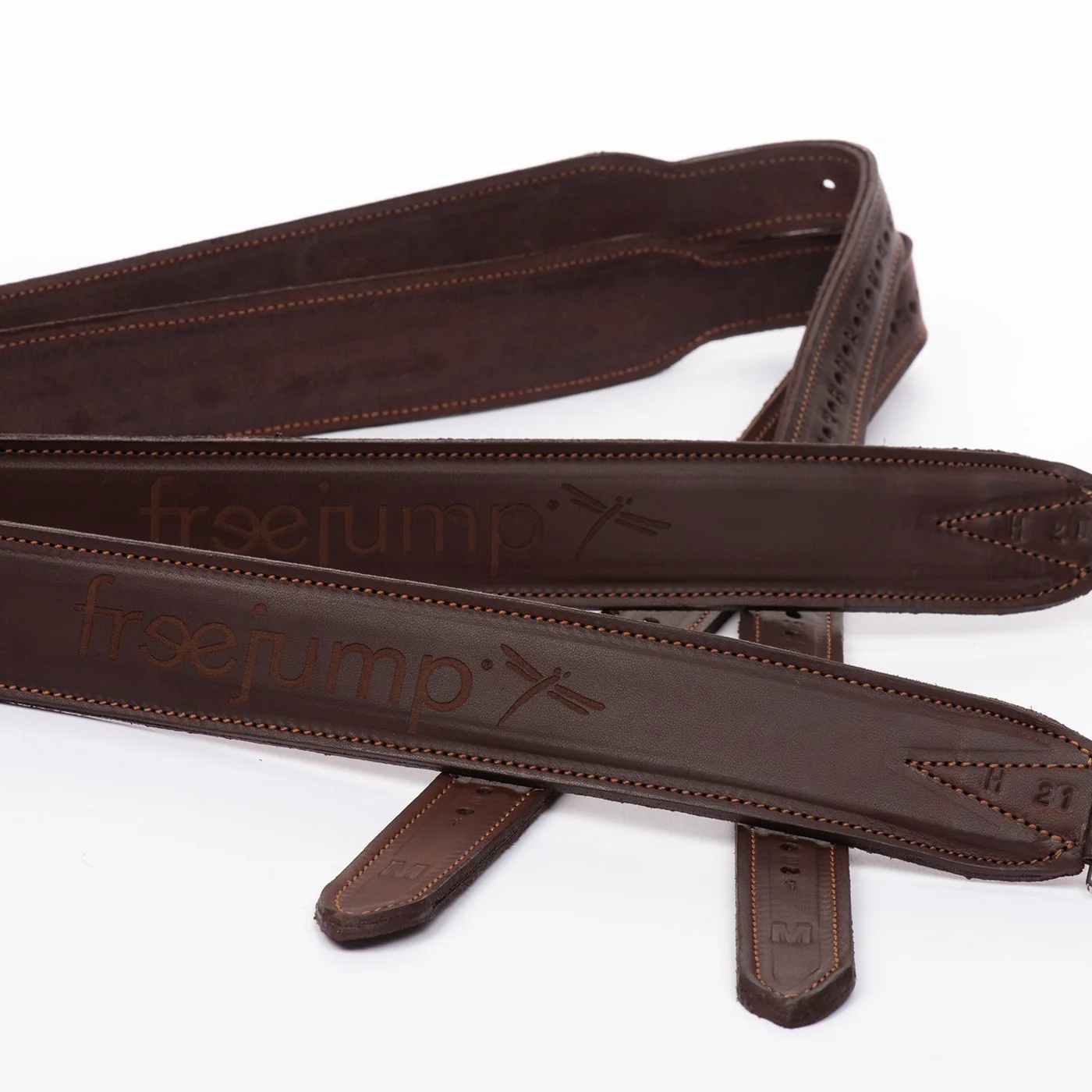Freejump Classic Wide Stirrup Leathers - Image 2