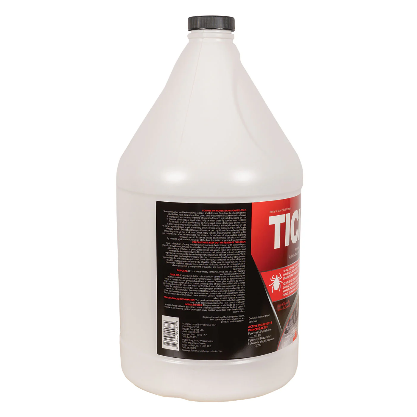 Golden Horseshoe Tick End Spray For Horses 4 L - Image 3