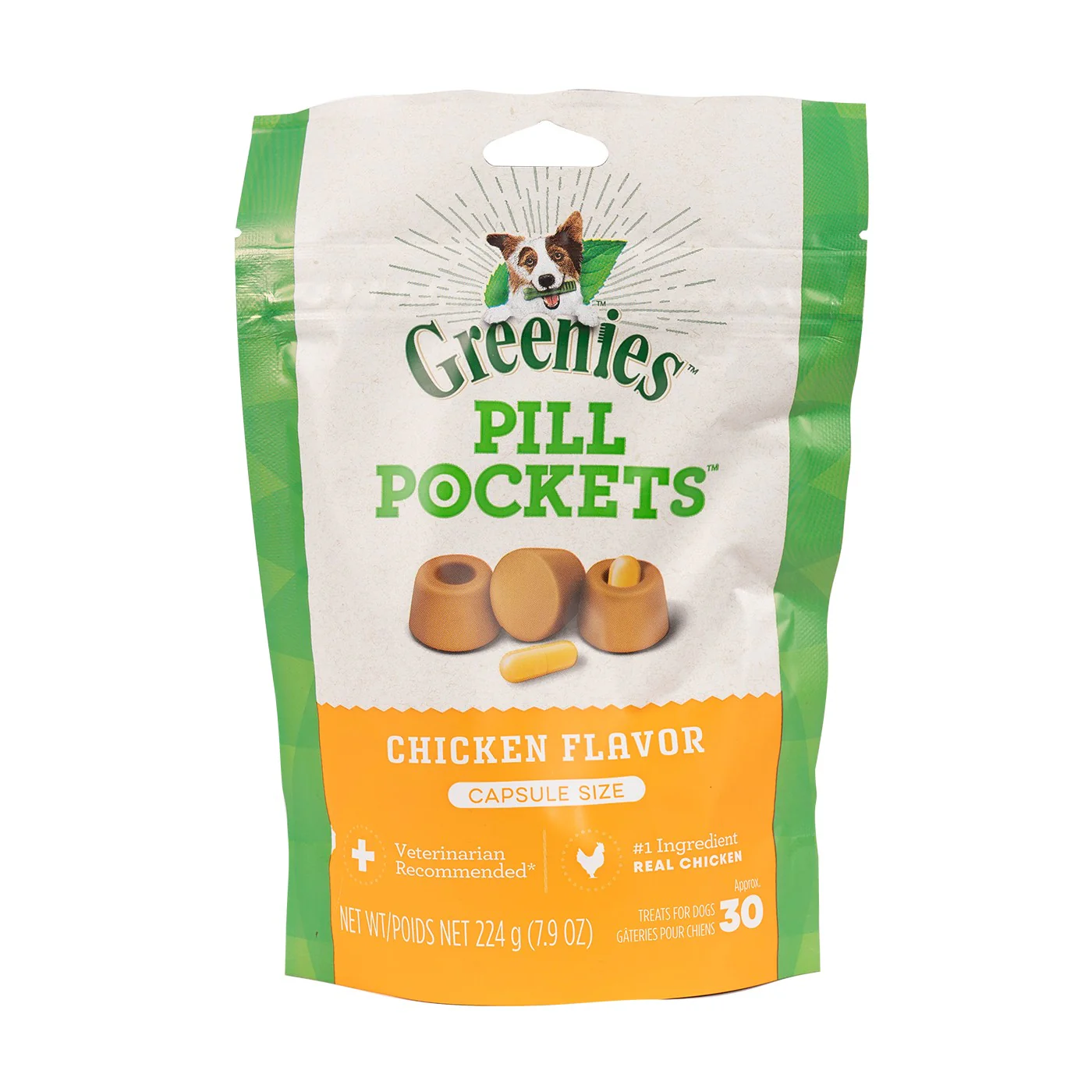Greenies Pill Pockets Chicken Dog Capsules 448 g