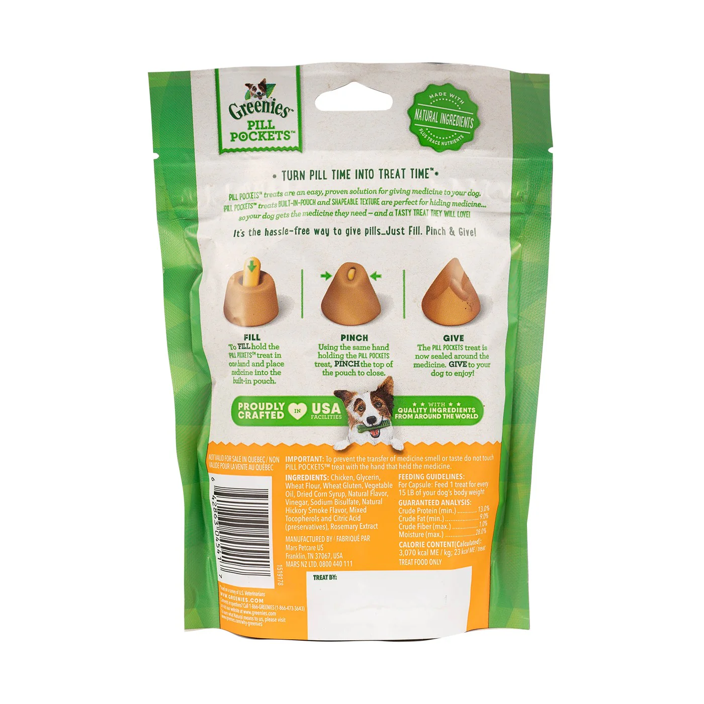 Greenies Pill Pockets Chicken Dog Capsules 448 g - Image 2