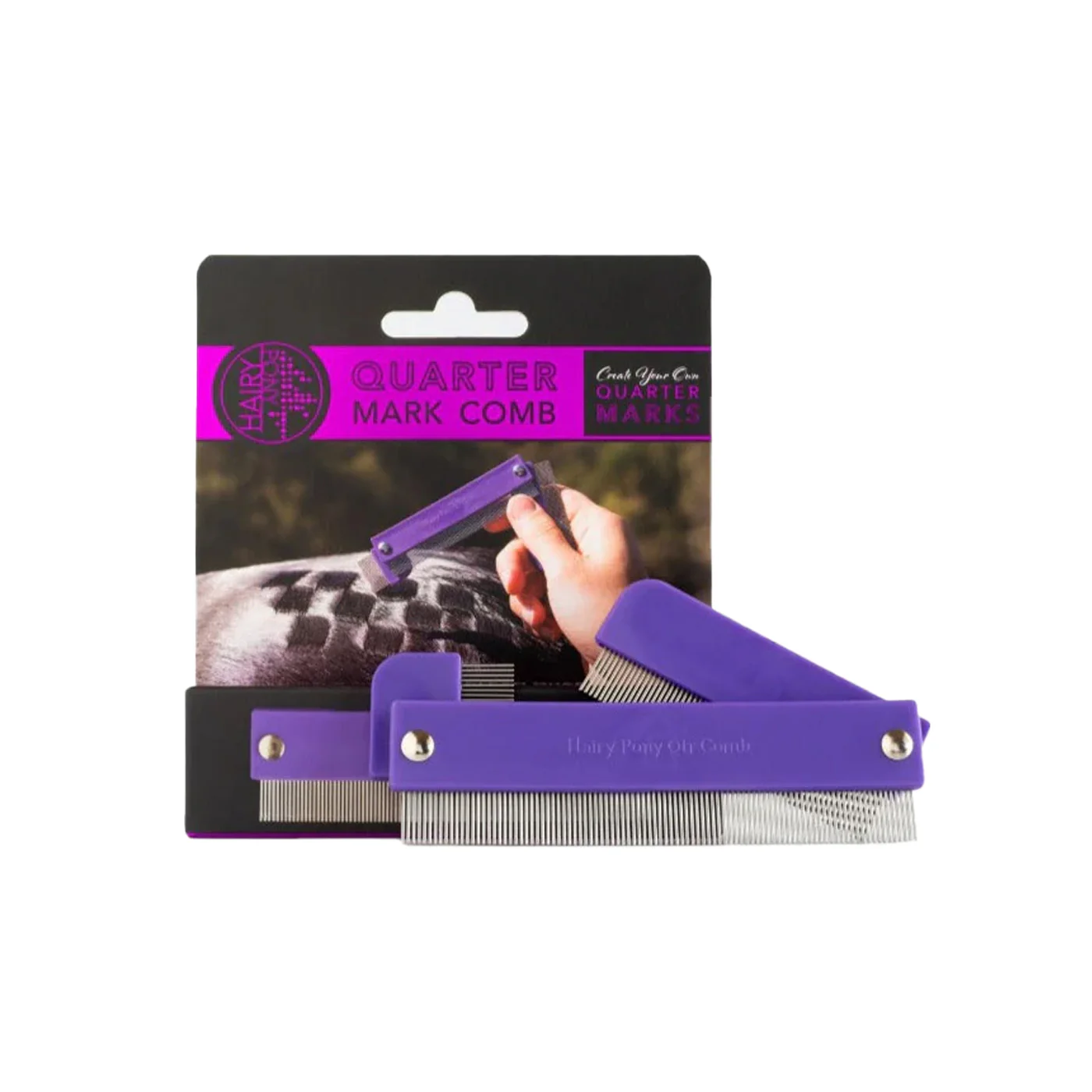 Hairy Pony Quarter Mark Horse Comb