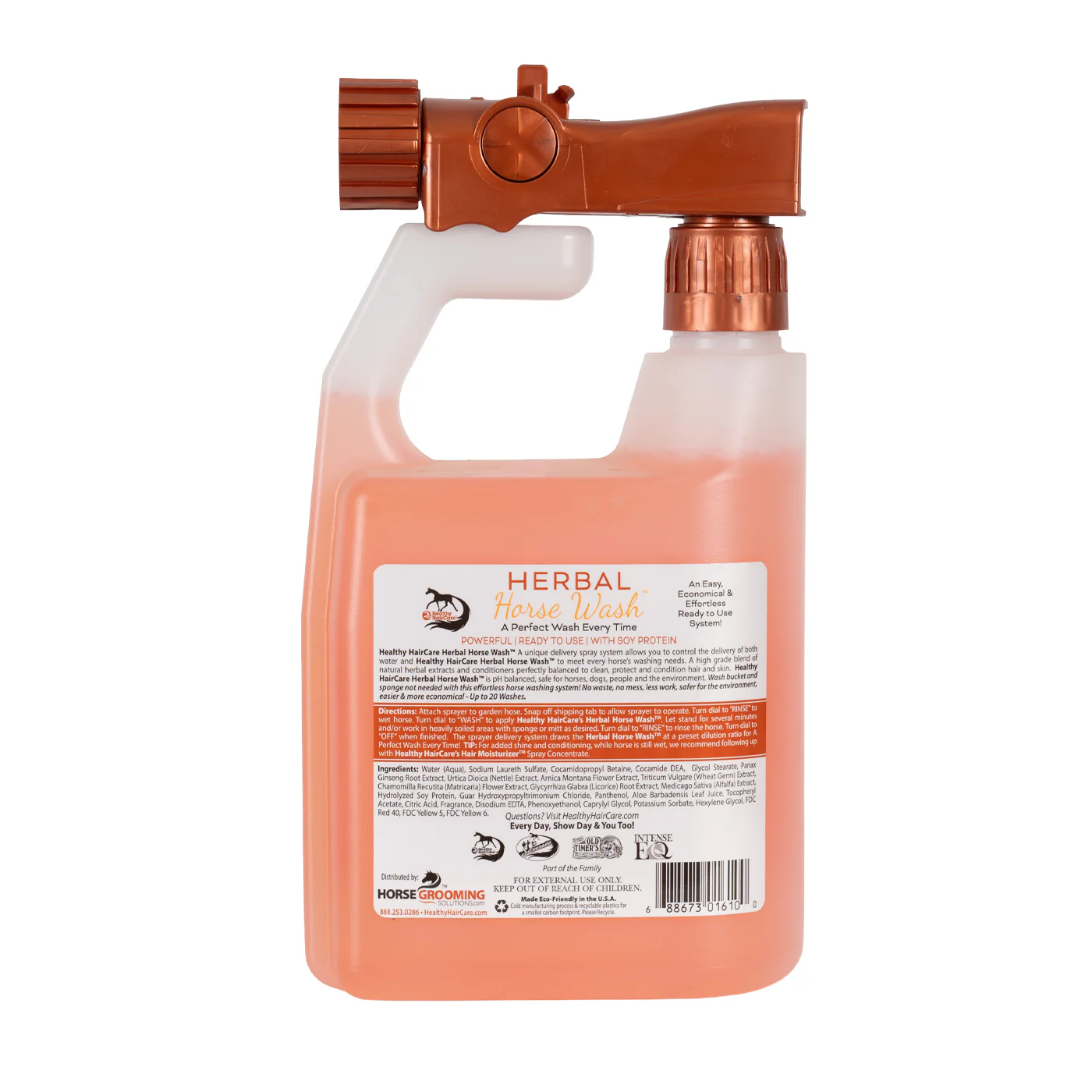 Healthy HairCare Herbal Horse Wash Shampoo 946 mL - Image 2