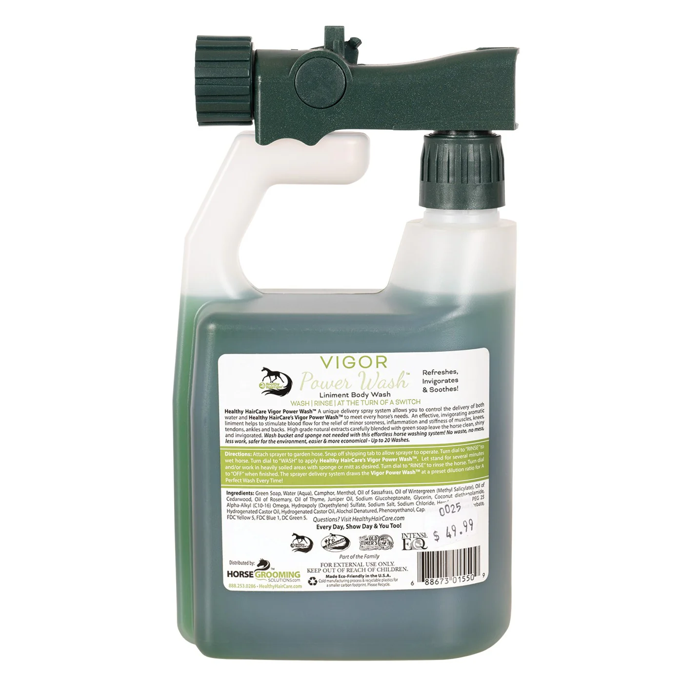 Healthy HairCare Vigor Power Wash Liniment 946 mL - Image 2