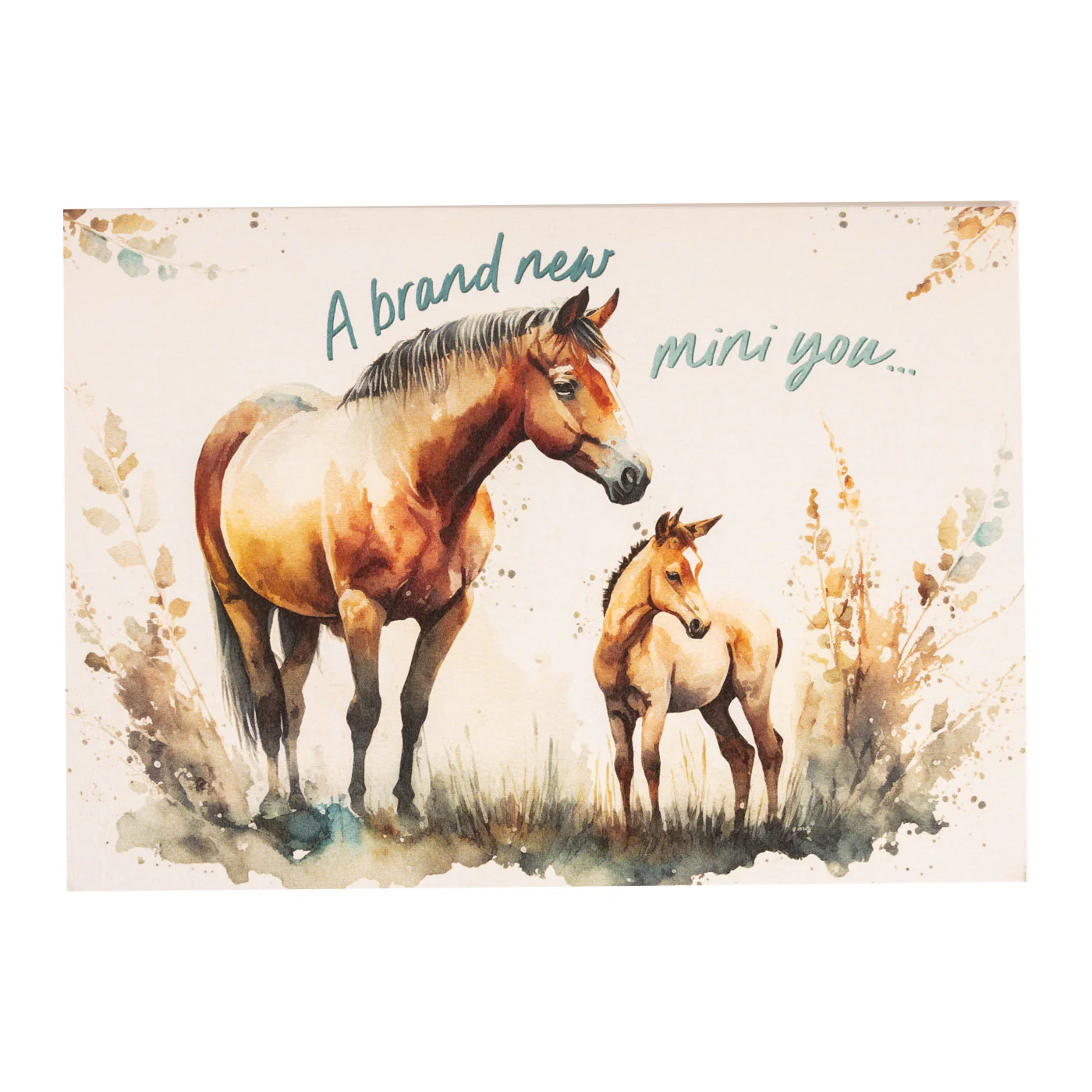 Ink on Paper Mini You New Baby Card