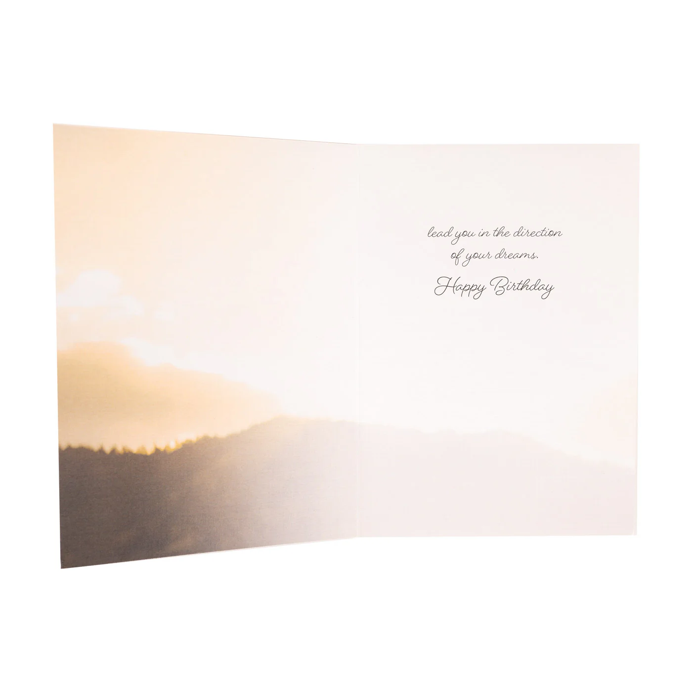 Ink on Paper Sunrise Cowgirl Birthday Card - Image 2