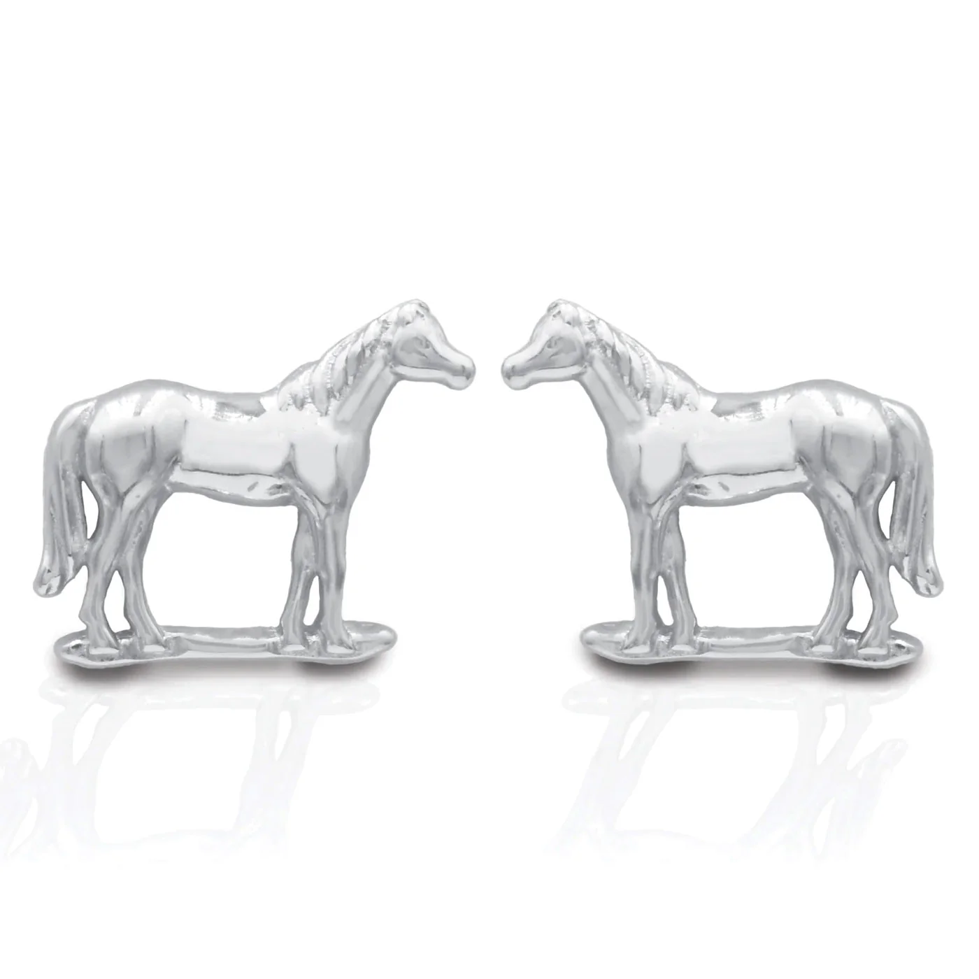 Kelly Herd Halter Horse Earrings