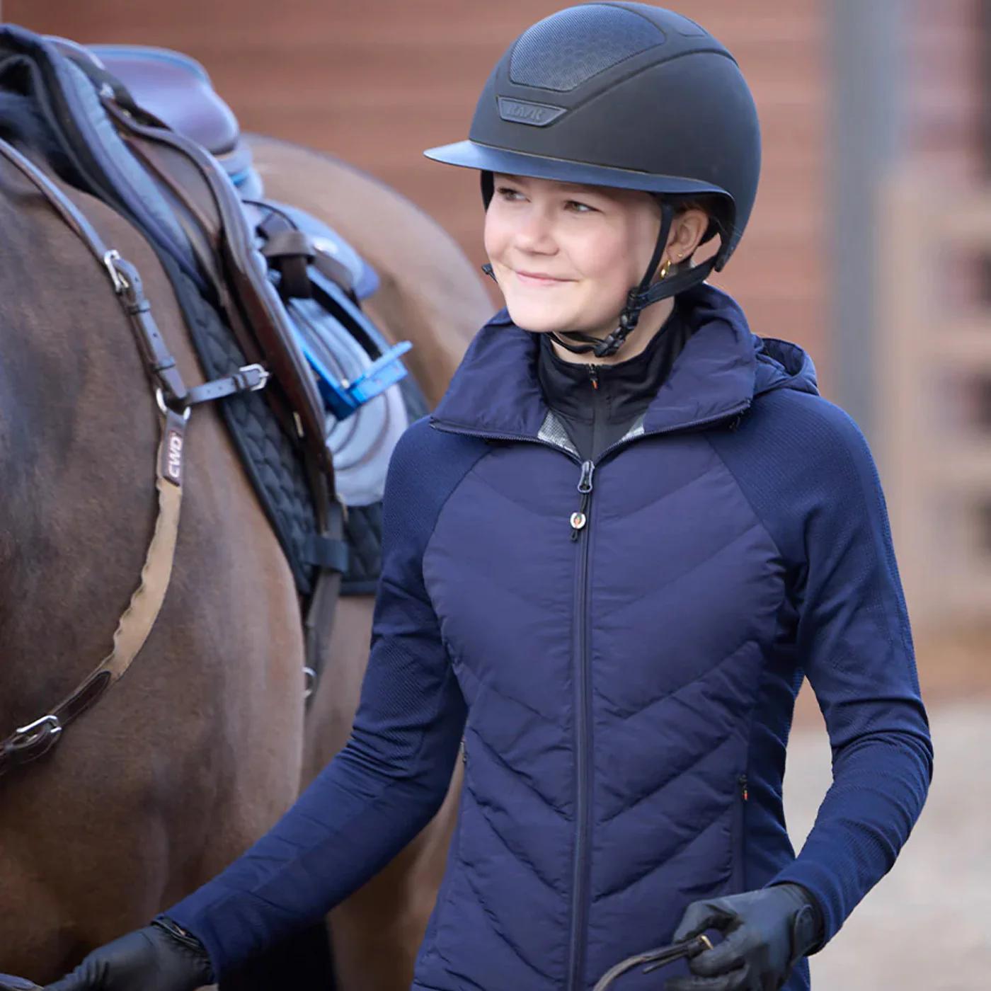 Kerrits Equi Tech Hybrid Hooded Jacket - Image 3