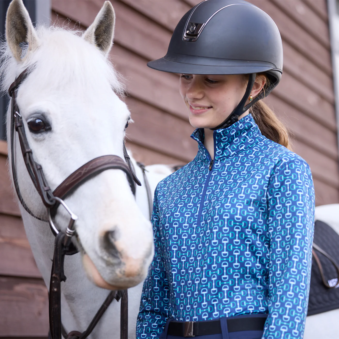 Kerrits First Level Quarter Zip Fleece Tech Top - Kids' - Image 2