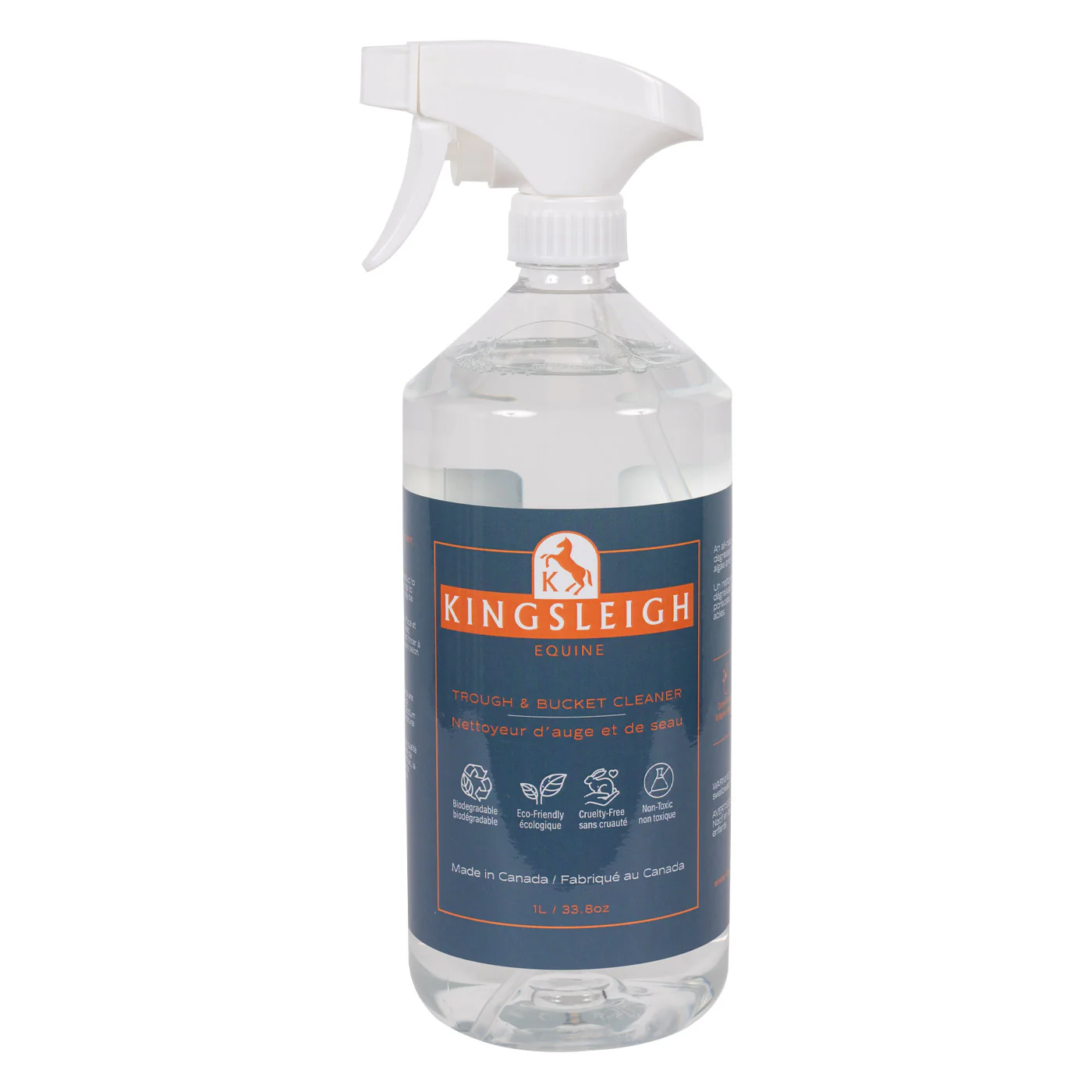 Kingsleigh Equine Trough & Bucket Cleaner W/ Sprayer 1 L