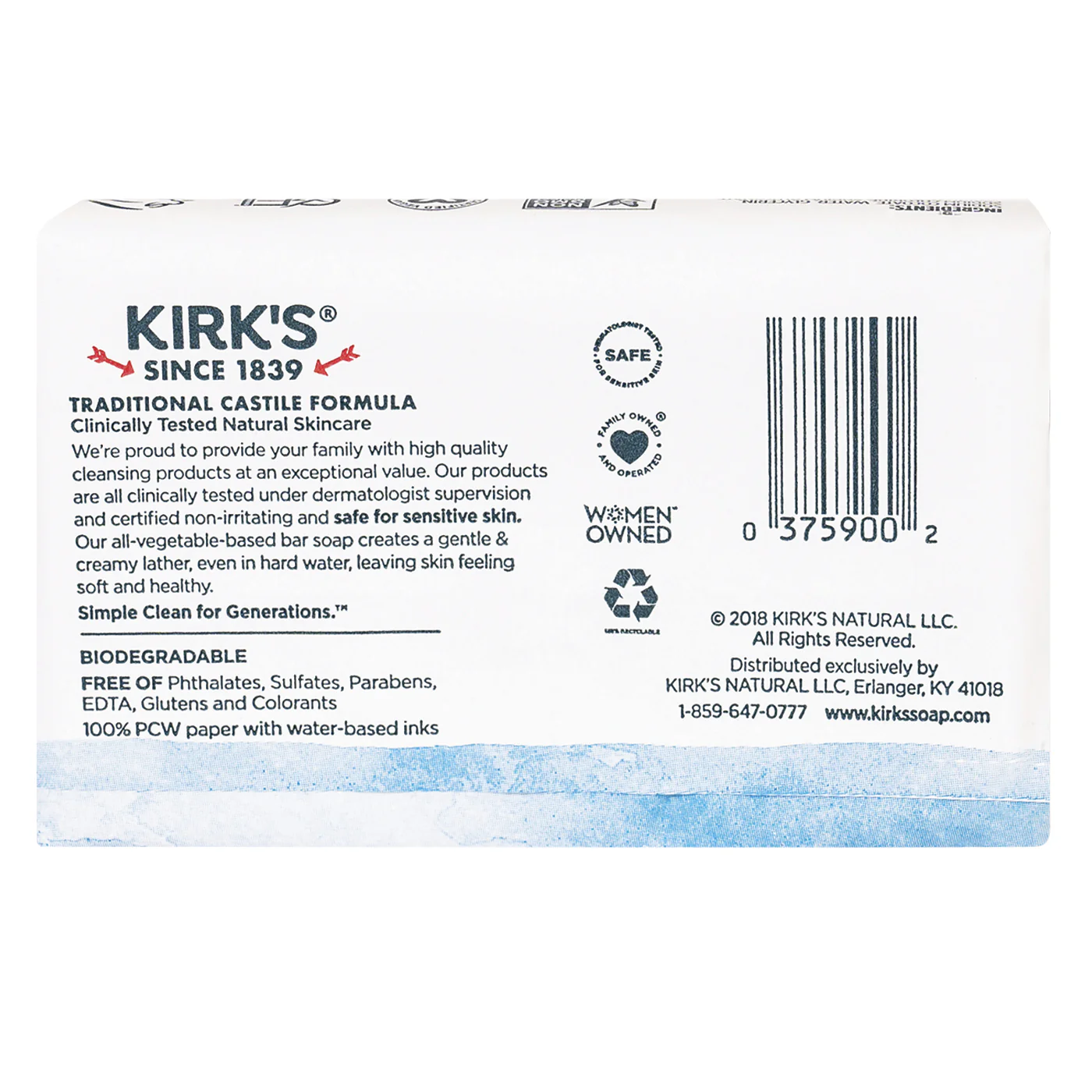 Kirk's Castile Soap 113 g - Image 2