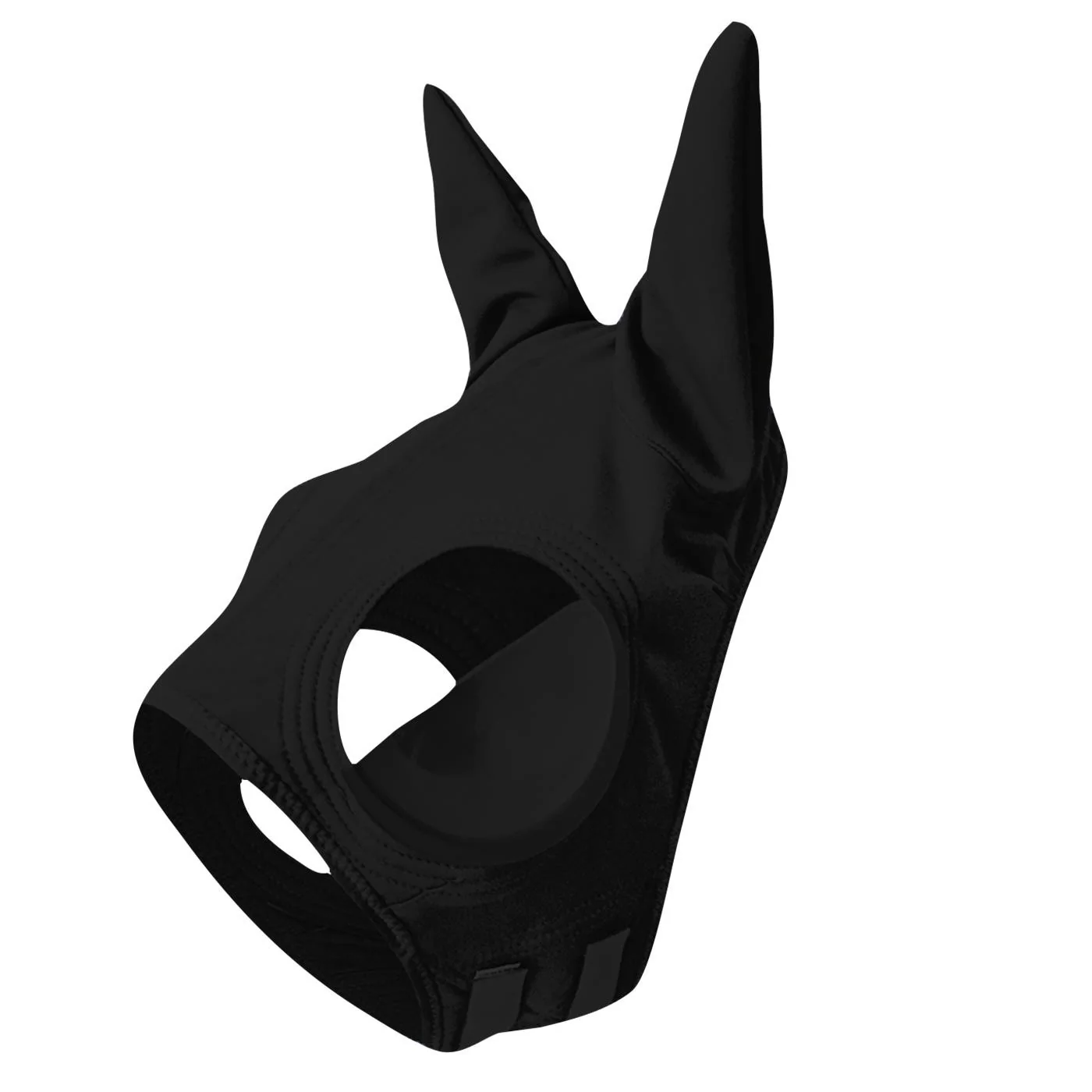 Knit Blinker Hood W/ Ears & Full Cups