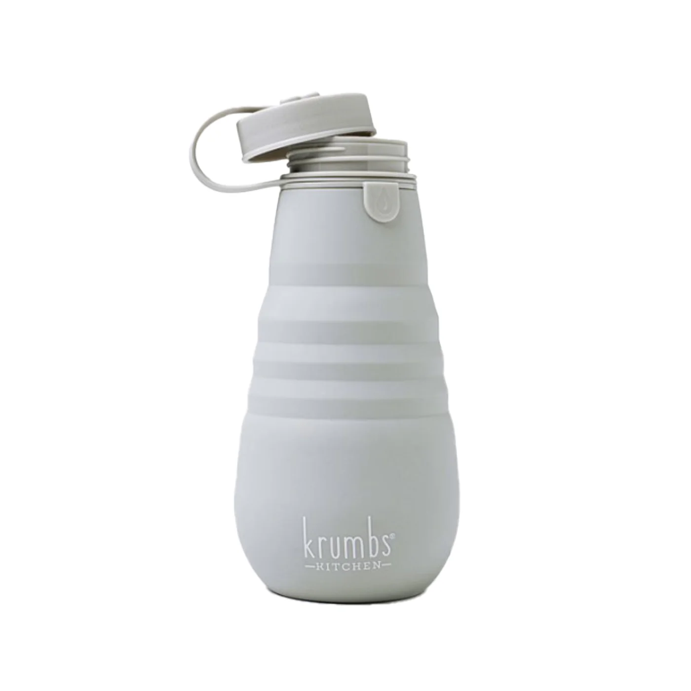 Krumbs Kitchen Silicone Collapsible Water Bottle 503 mL - Image 2