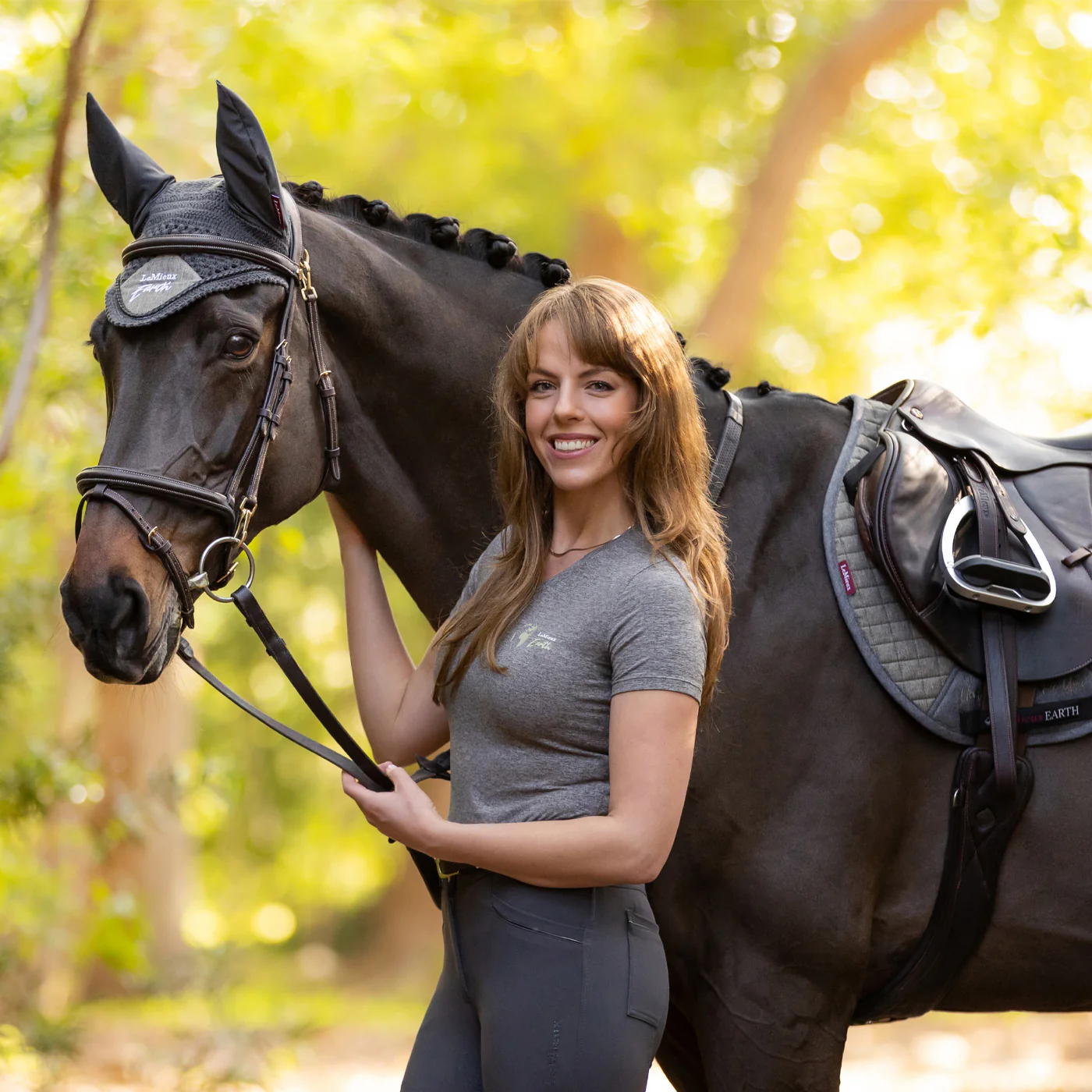 LeMieux Earth Close Contact Saddle Pad - Image 4