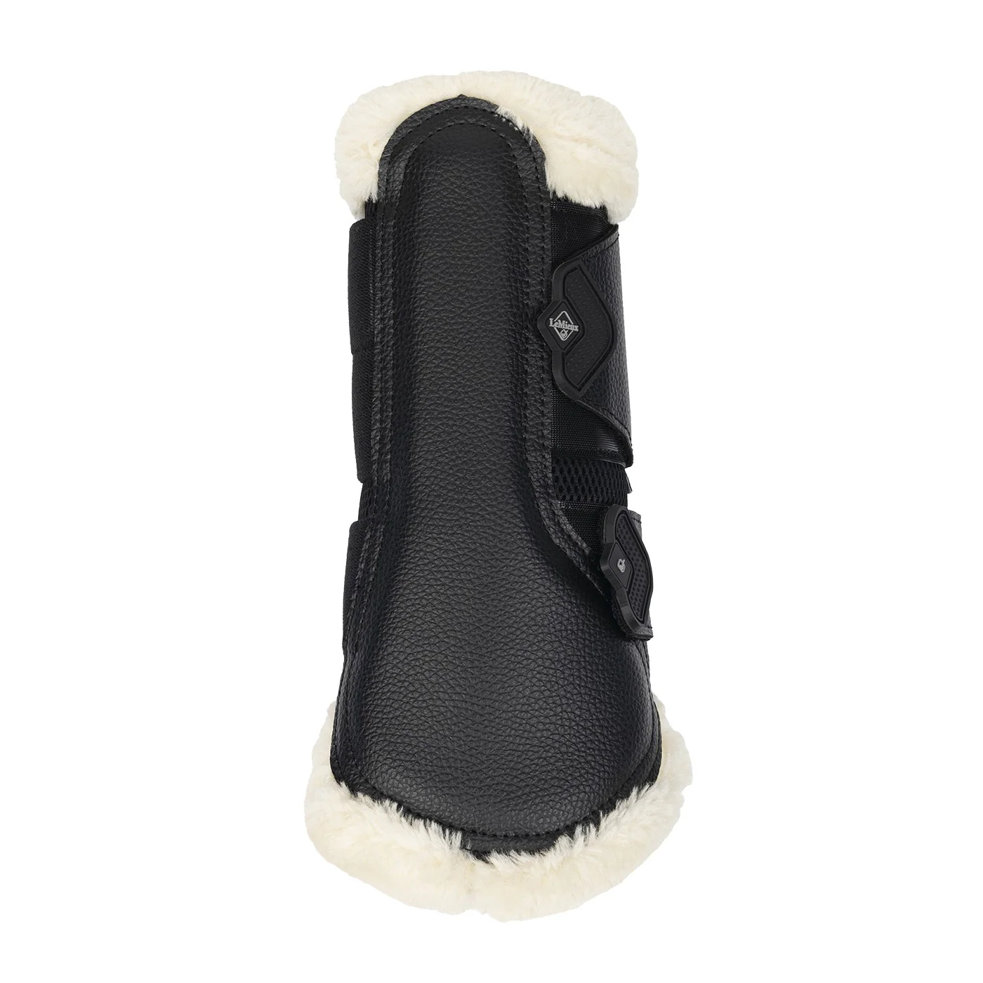 LeMieux Fleece Edged Mesh Brushing Boots - Image 2