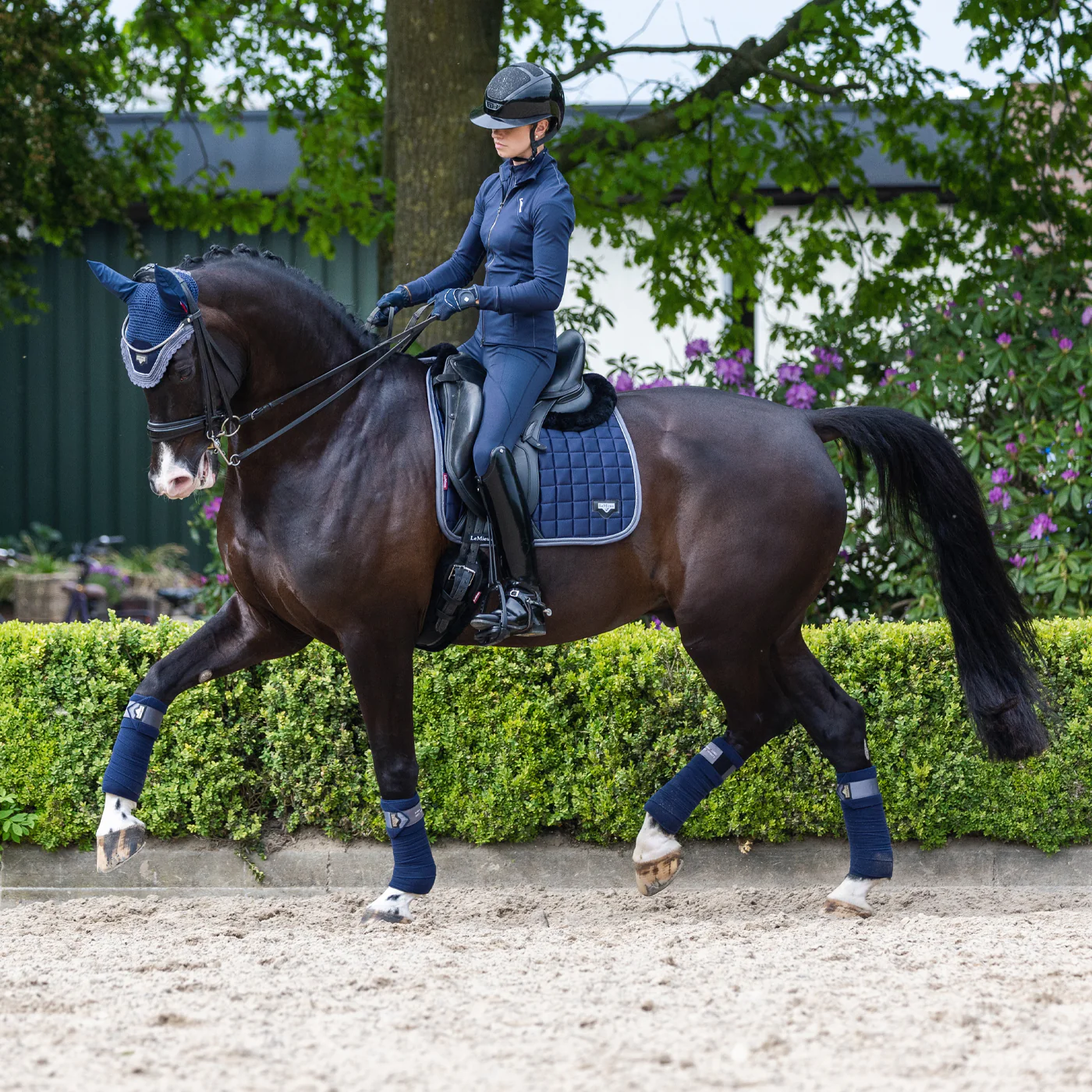 LeMieux Loire Classic Dressage Square Saddle Pad - Image 2