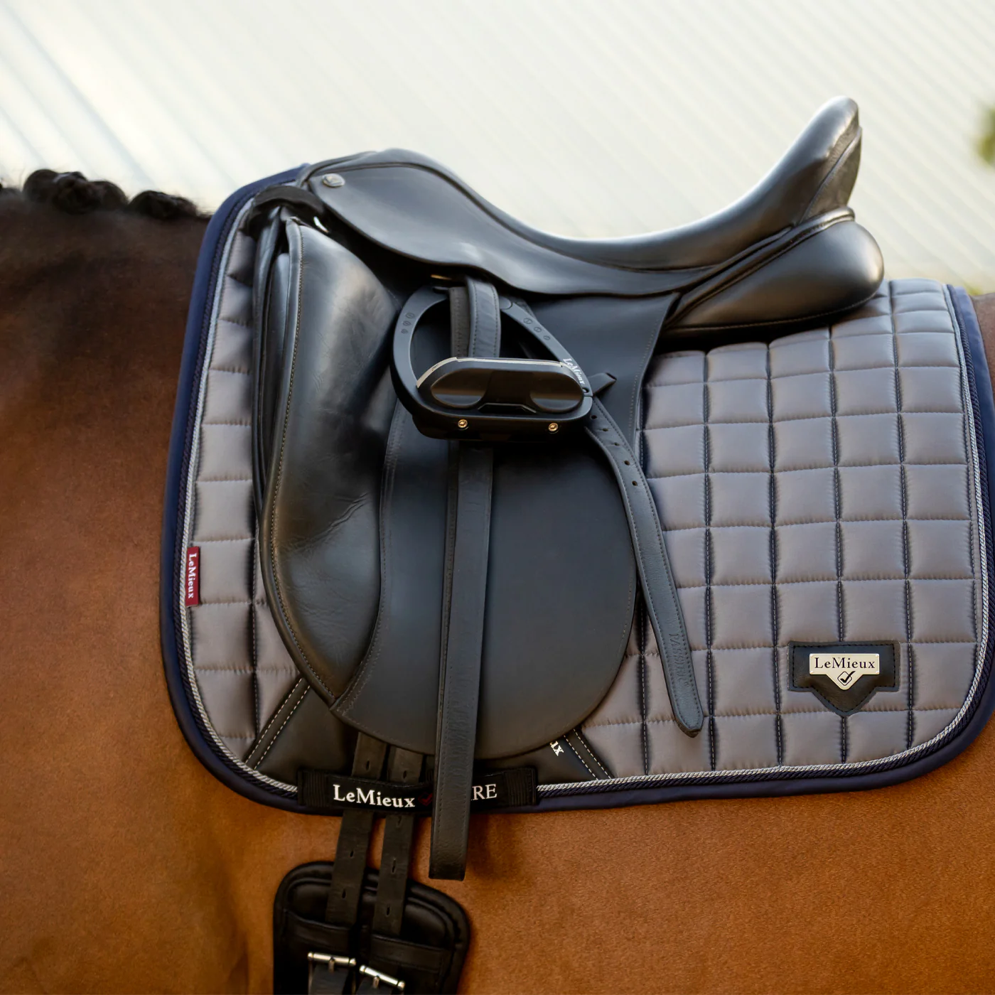LeMieux Loire Classic Dressage Square Saddle Pad - Image 4
