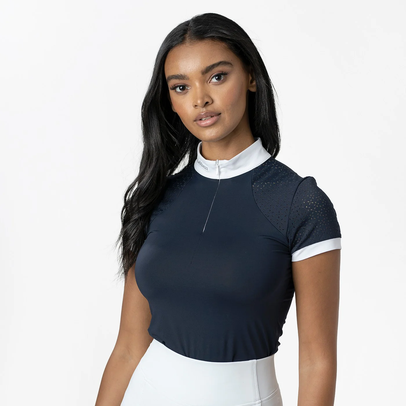 LeMieux Olivia Short Sleeve Show Shirt - Image 3
