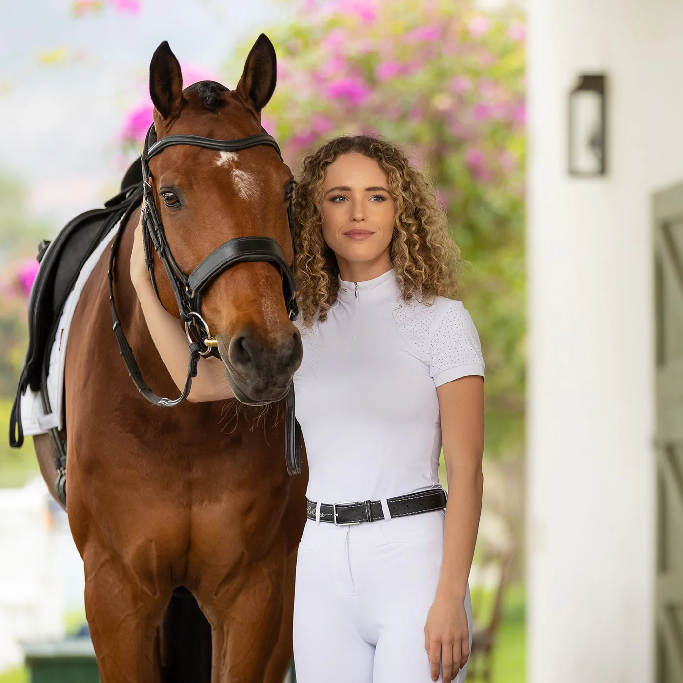 LeMieux Olivia Short Sleeve Show Shirt - Image 7