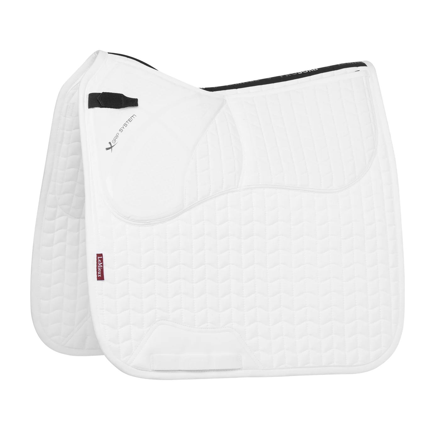 LeMieux ProSorb Plain Two Pocket Dressage Saddle Pad - Image 3