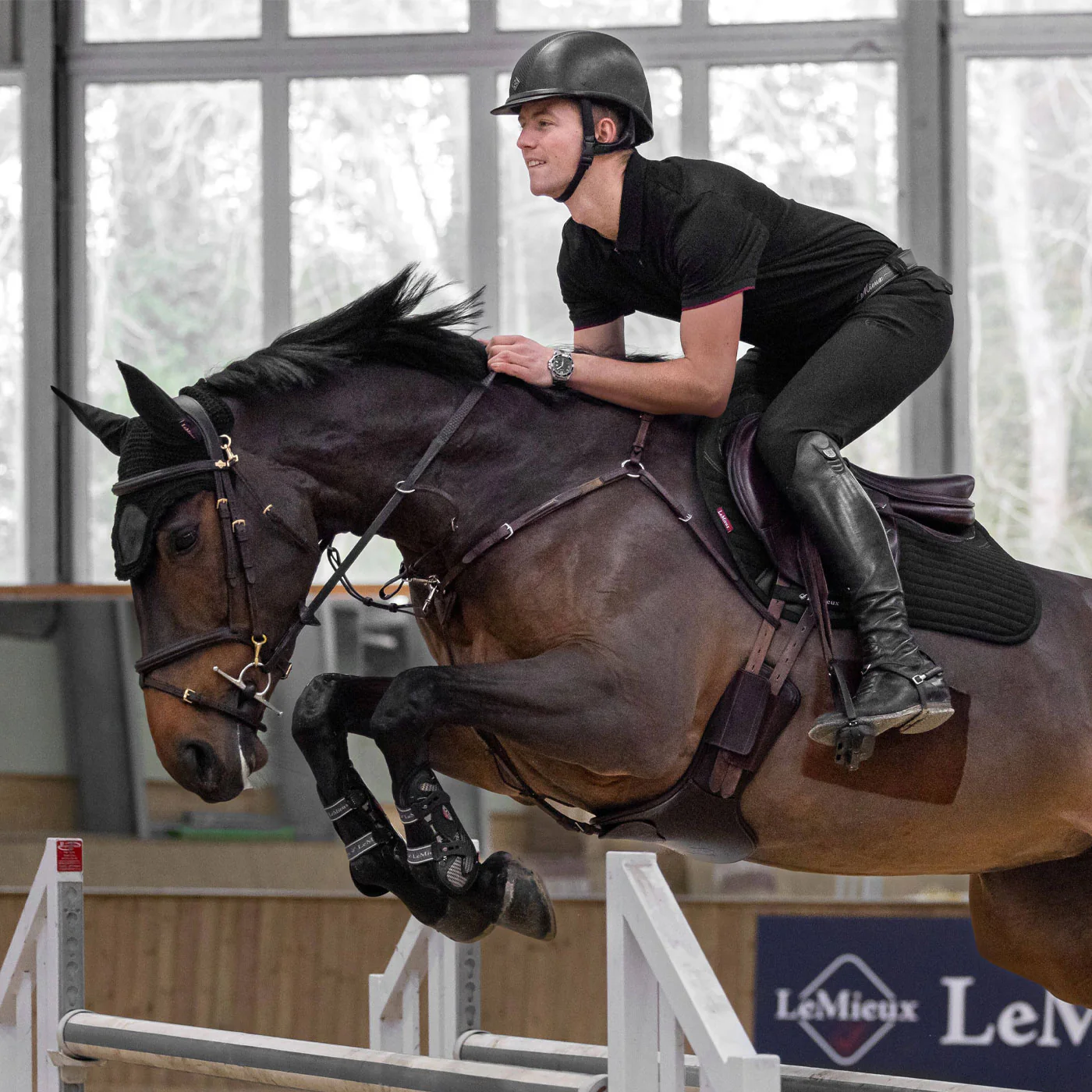 LeMieux Softshell Anti-Slip EuroJump Saddle Pad - Image 3