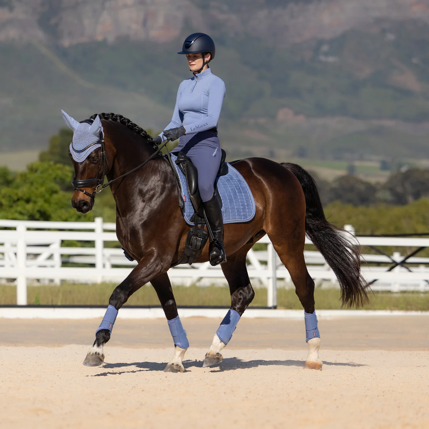 LeMieux Suede Dressage Square Saddle Pad - Image 3
