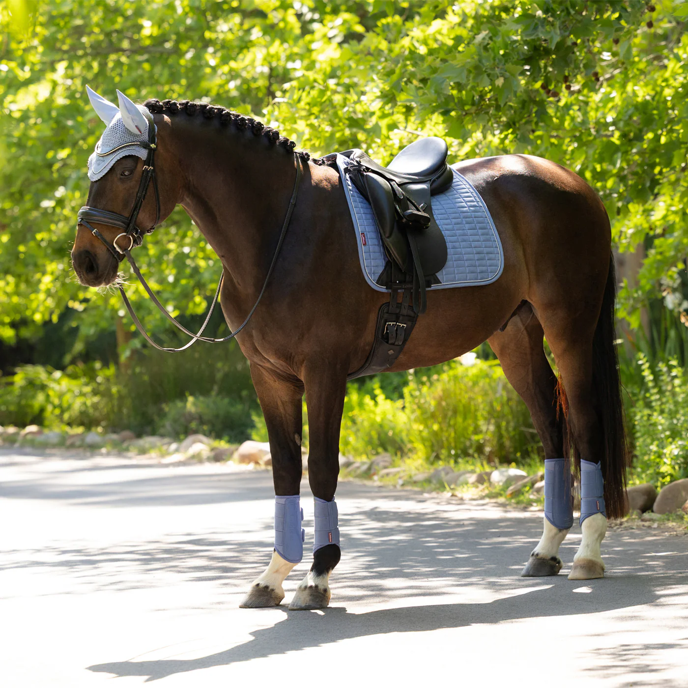 LeMieux Suede Dressage Square Saddle Pad - Image 4