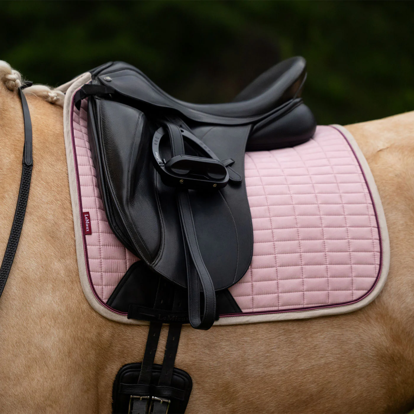 LeMieux Suede Dressage Square Saddle Pad - Image 6