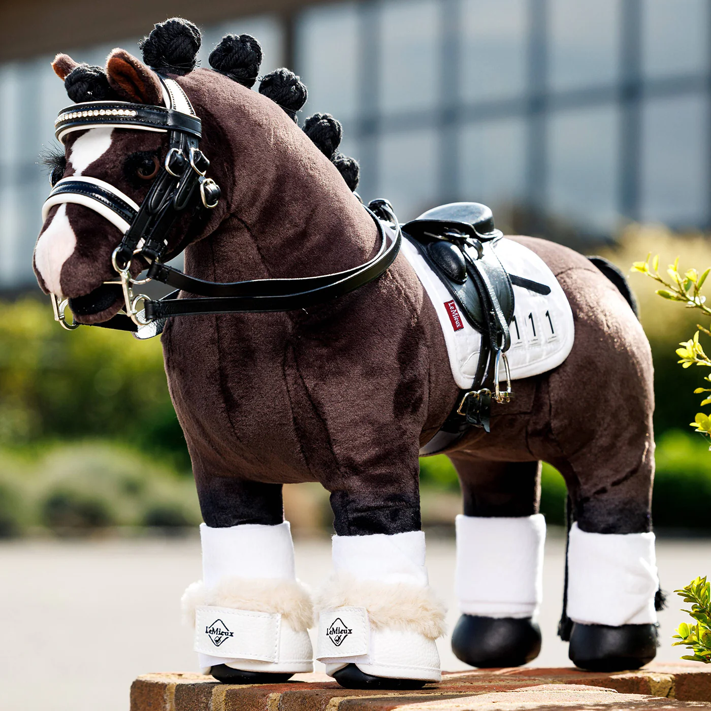 LeMieux Toy Pony Dressage Over Reach Boots - Image 3