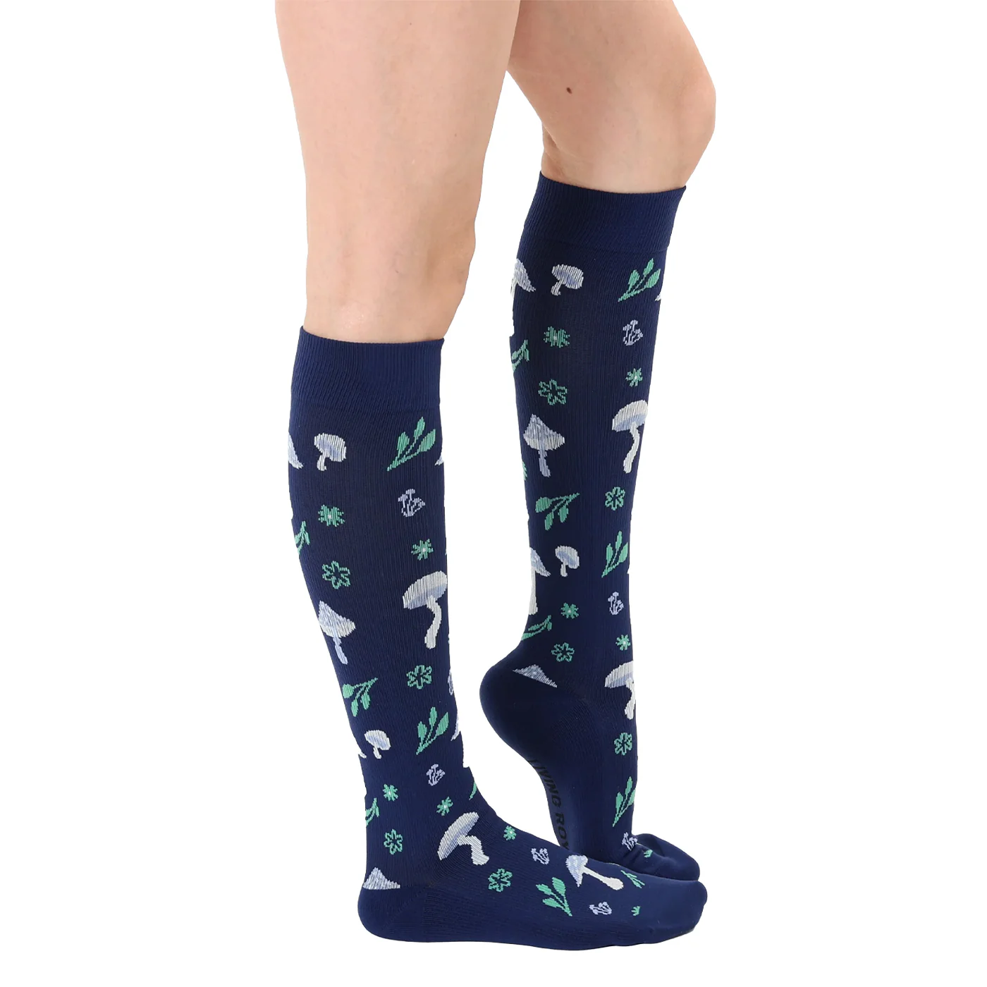 Living Royal Mushroom Compression Knee High Socks
