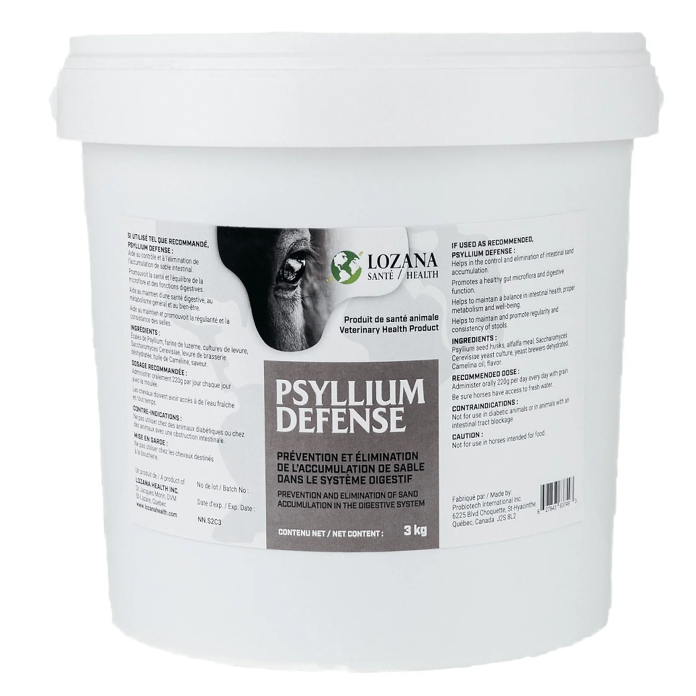 Lozana Health Psyllium Pellets 3 kg