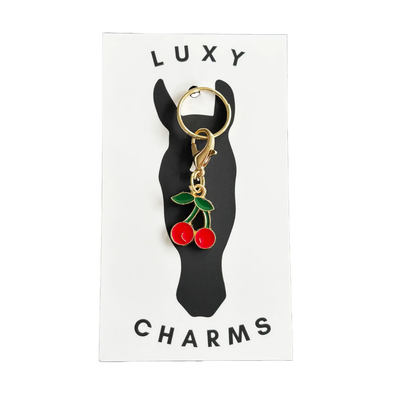Luxy Charms Cherries Tack Charm