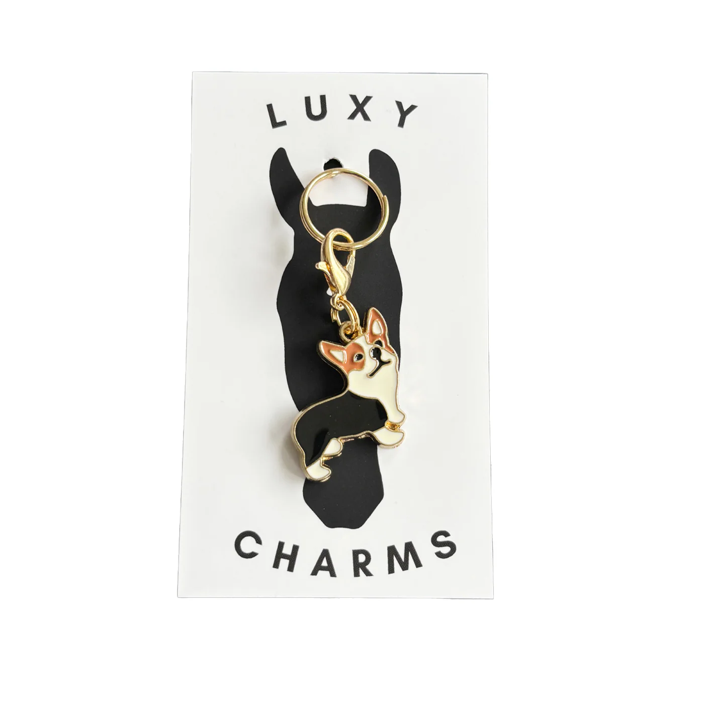 Luxy Charms Corgi Tack Charm