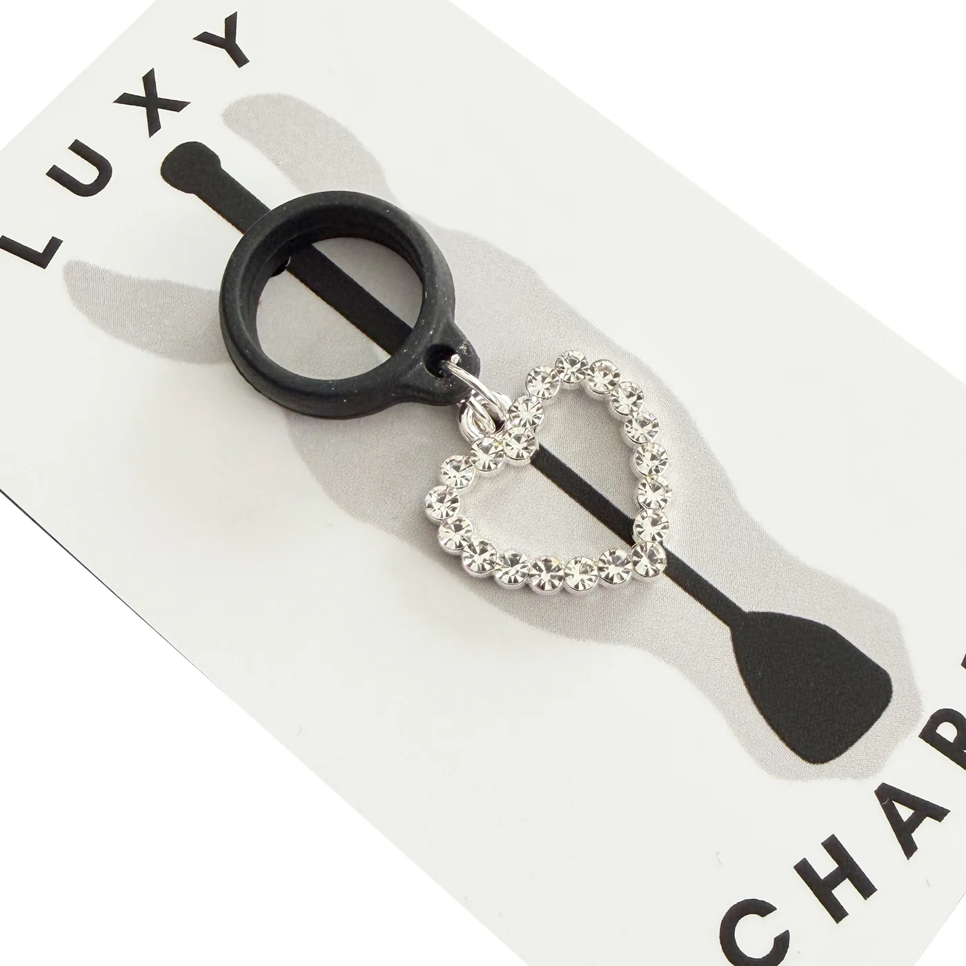Luxy Charms Rhinestone Heart Crop Charm 2.0 - Image 2