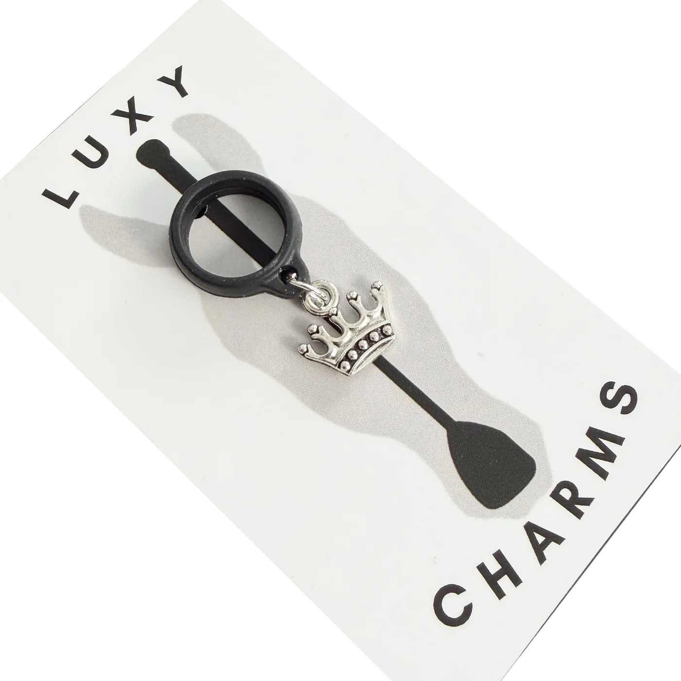Luxy Charms Silver Crown Crop Charm 2.0 - Image 2
