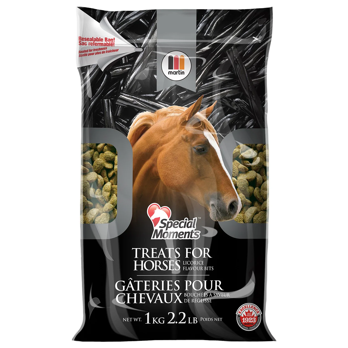Martin's Licorice Horse Treats 1 kg