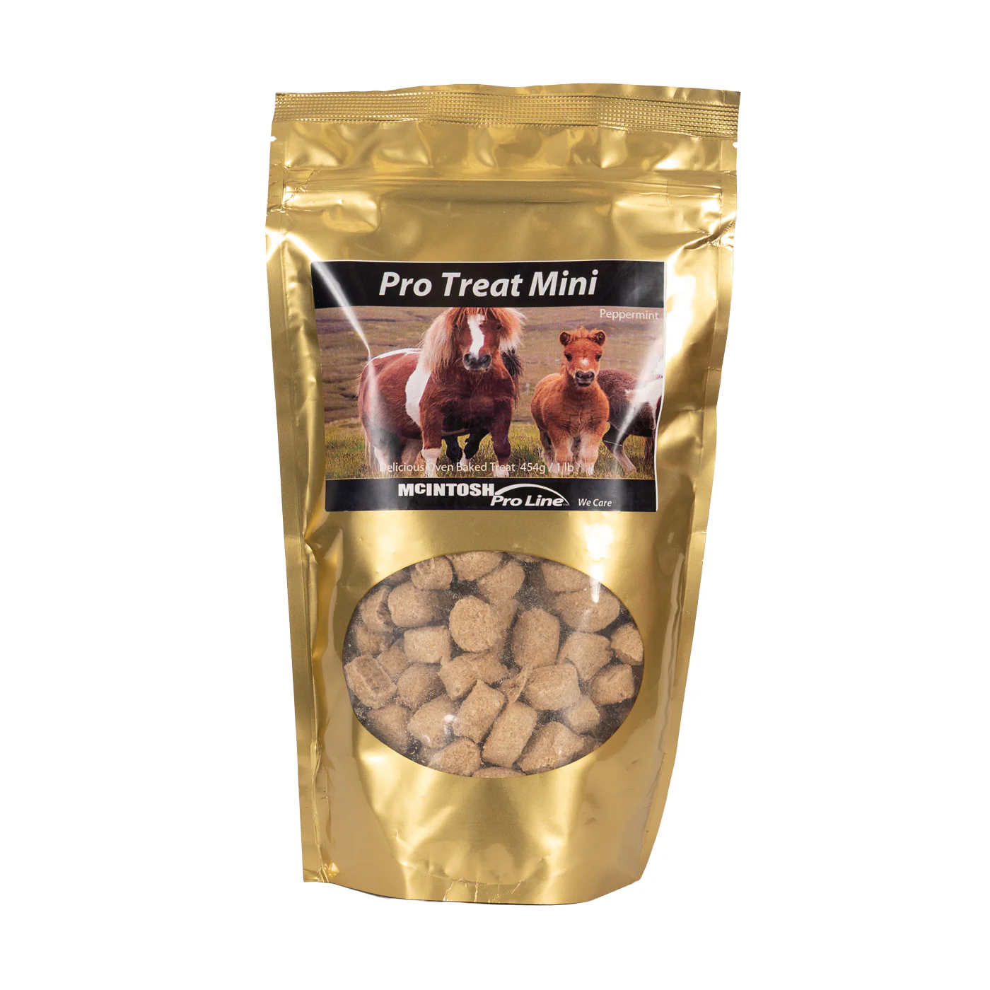 McIntosh Pro Line Peppermint Pleasure Horse Treats 454 g