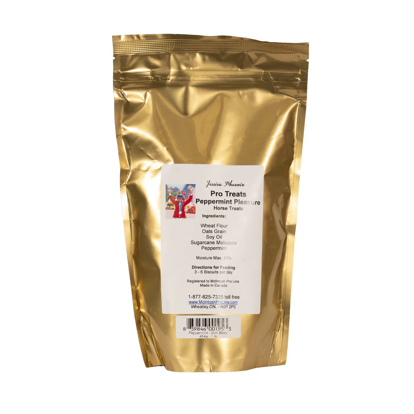McIntosh Pro Line Peppermint Pleasure Horse Treats 454 g - Image 2