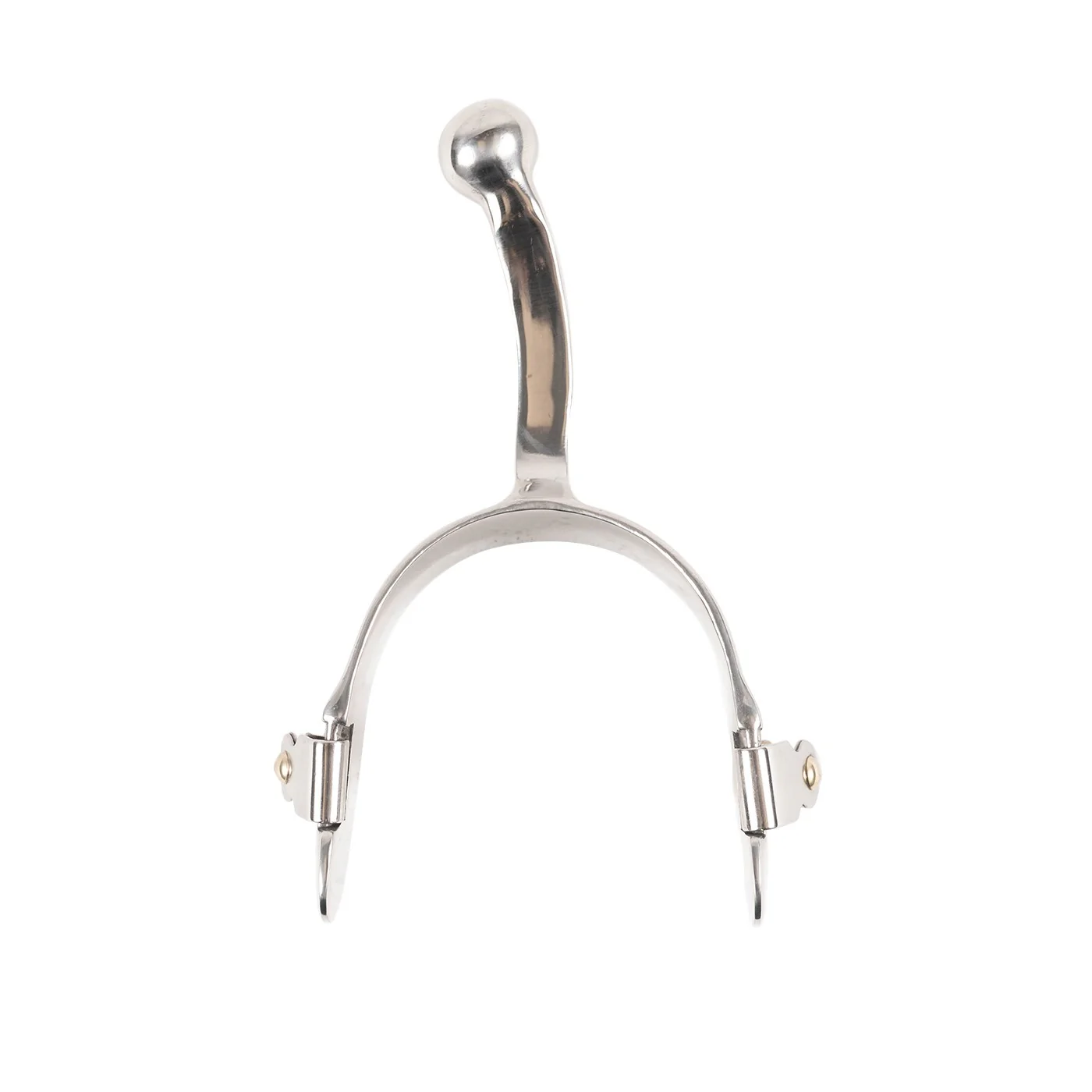 Metalab Stainless Steel Humane Western Spurs - Image 2