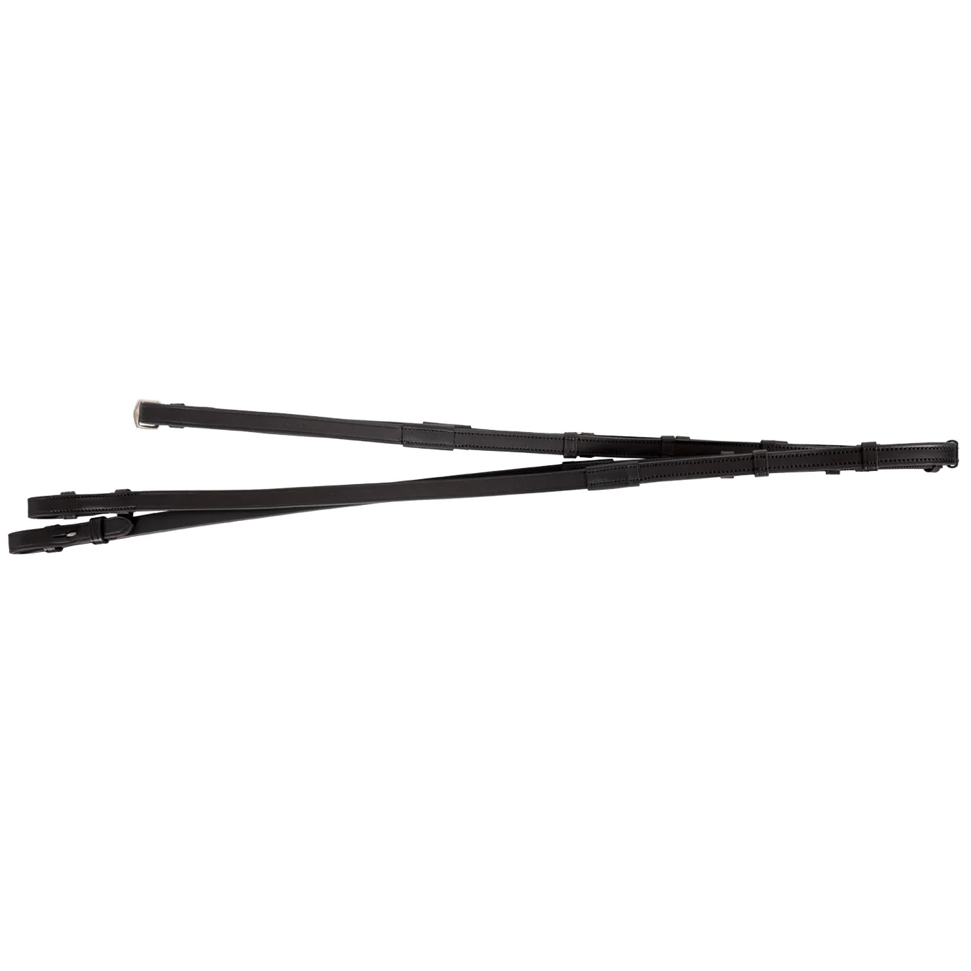 Mondega Rubber Lined Reins W/ Stoppers